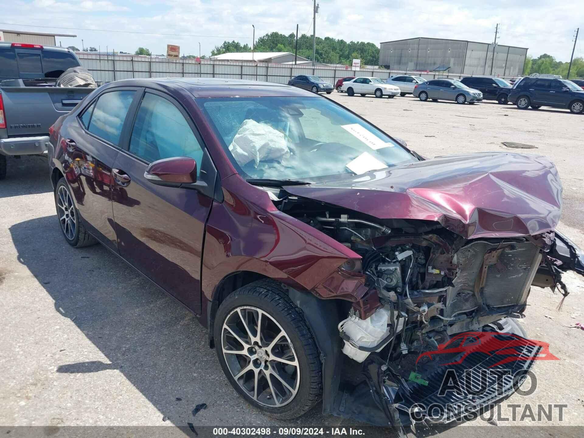 TOYOTA COROLLA 2017 - 5YFBURHE5HP634696