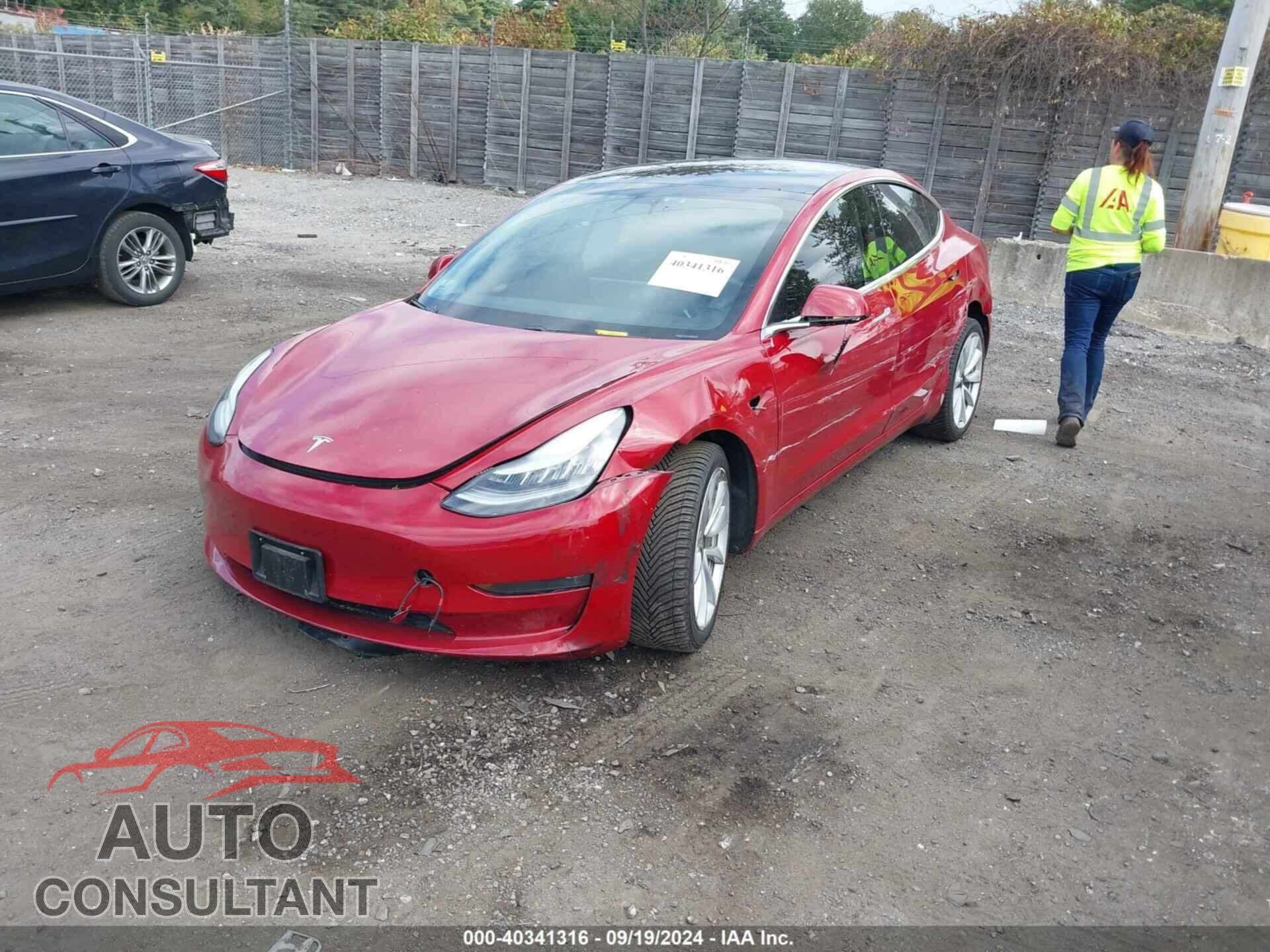 TESLA MODEL 3 2019 - 5YJ3E1EB2KF530036