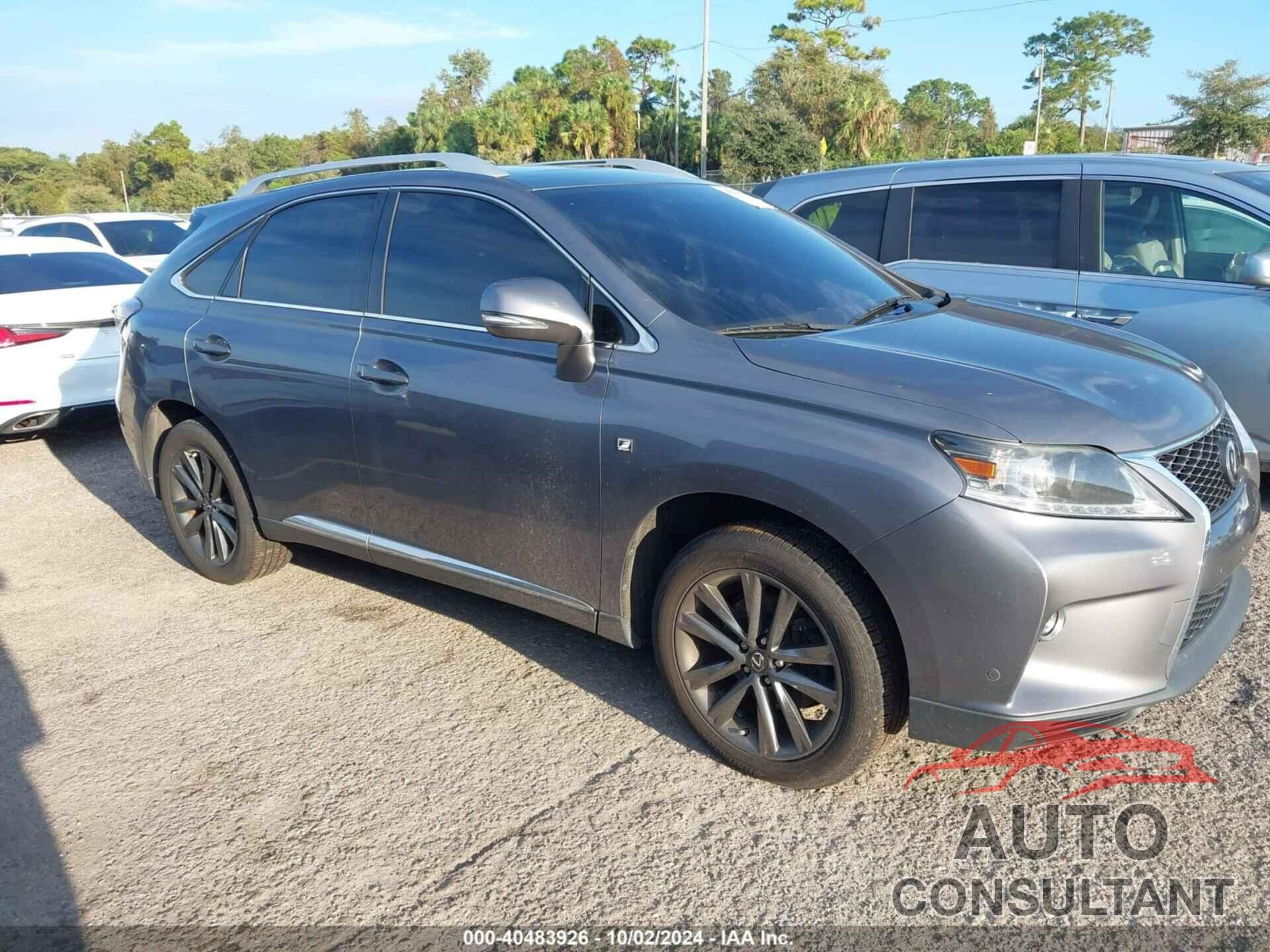 LEXUS RX 350 2015 - 2T2BK1BA3FC335360