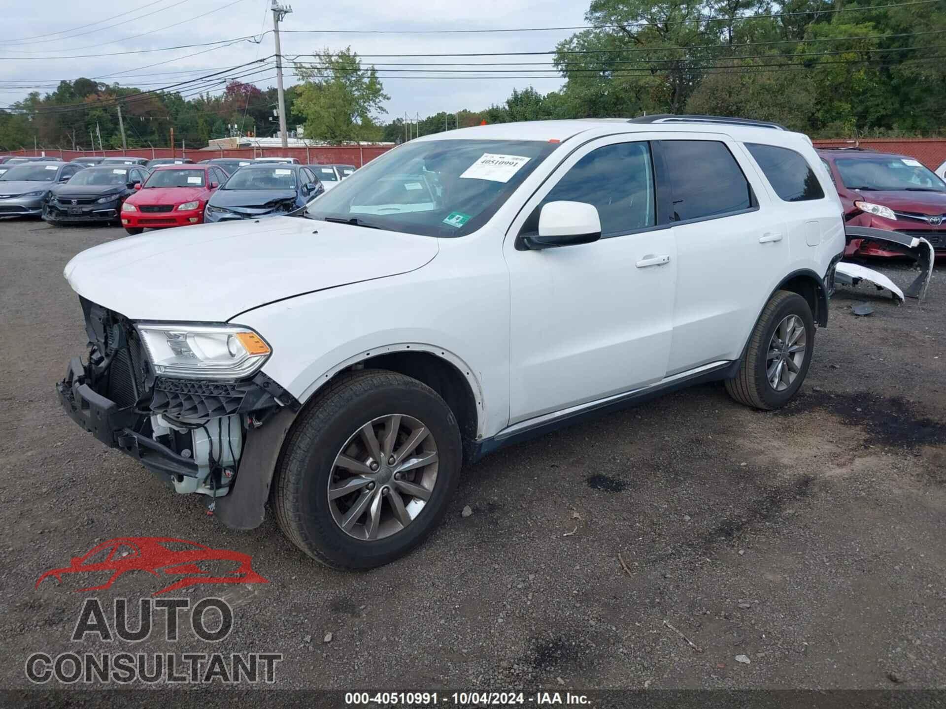 DODGE DURANGO 2017 - 1C4RDJAG1HC860223