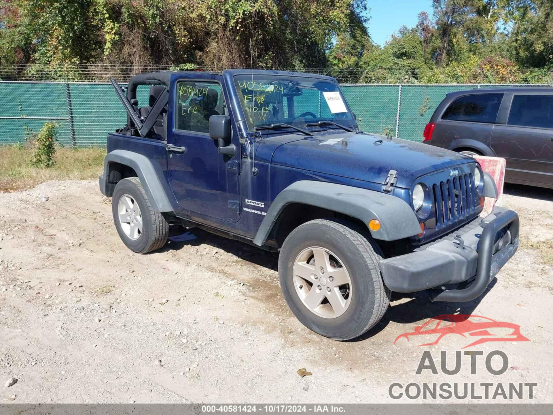 JEEP WRANGLER 2013 - 1C4AJWAG1DL545970