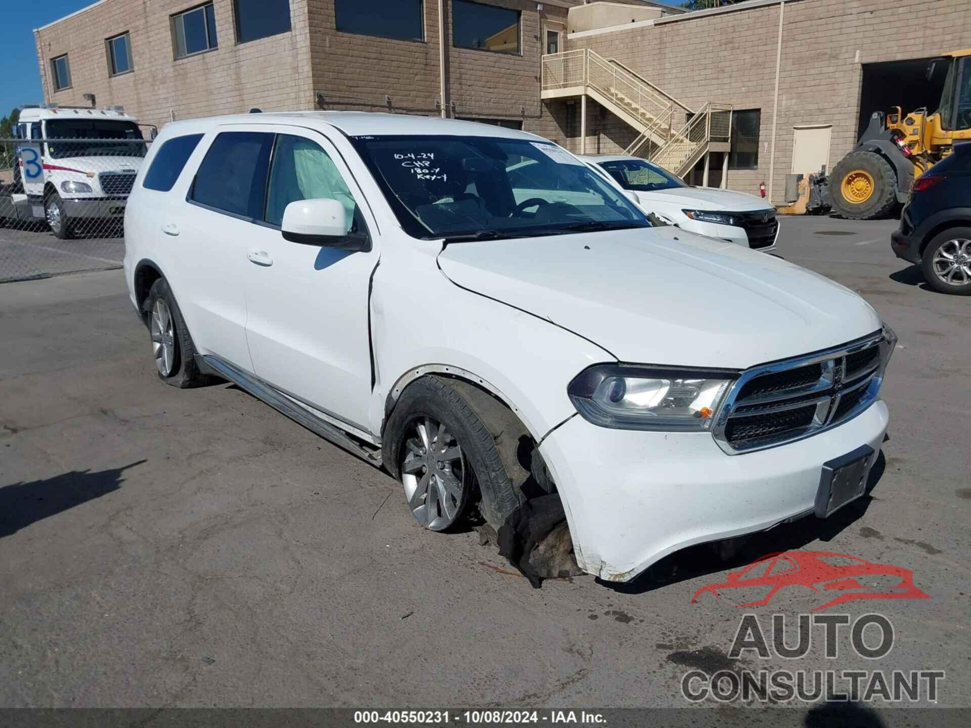 DODGE DURANGO 2018 - 1C4RDHAG0JC434294