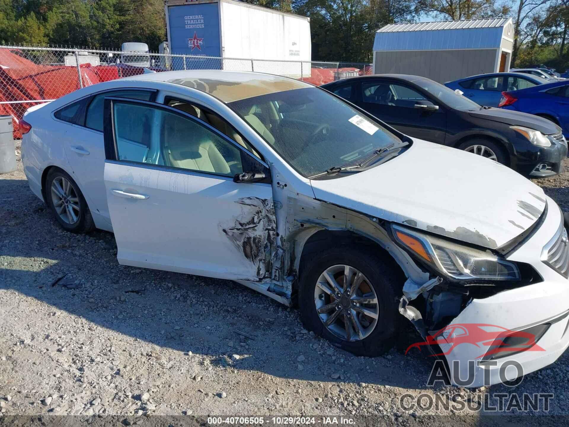 HYUNDAI SONATA 2017 - 5NPE24AF1HH581906