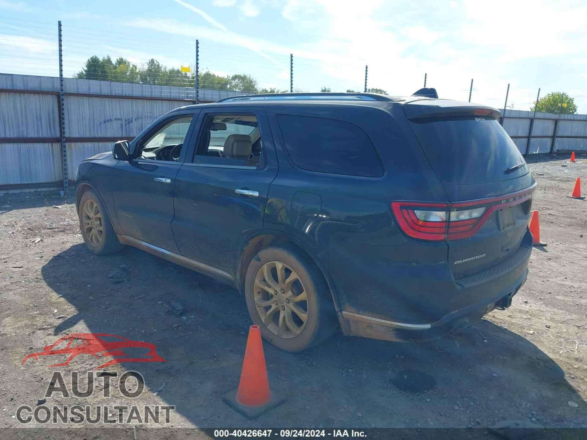 DODGE DURANGO 2016 - 1C4RDHEG8GC374493