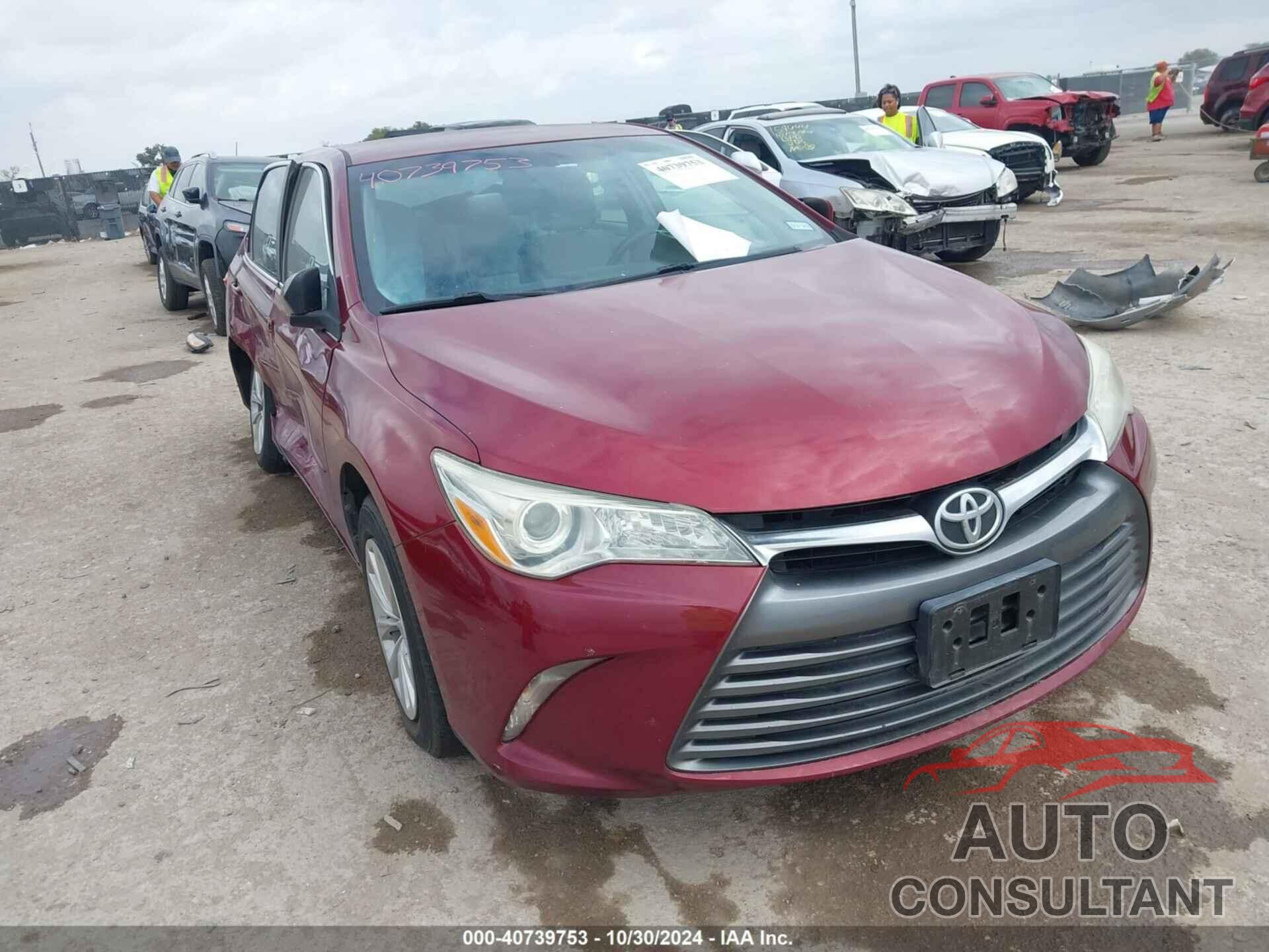 TOYOTA CAMRY 2016 - 4T1BF1FKXGU548737