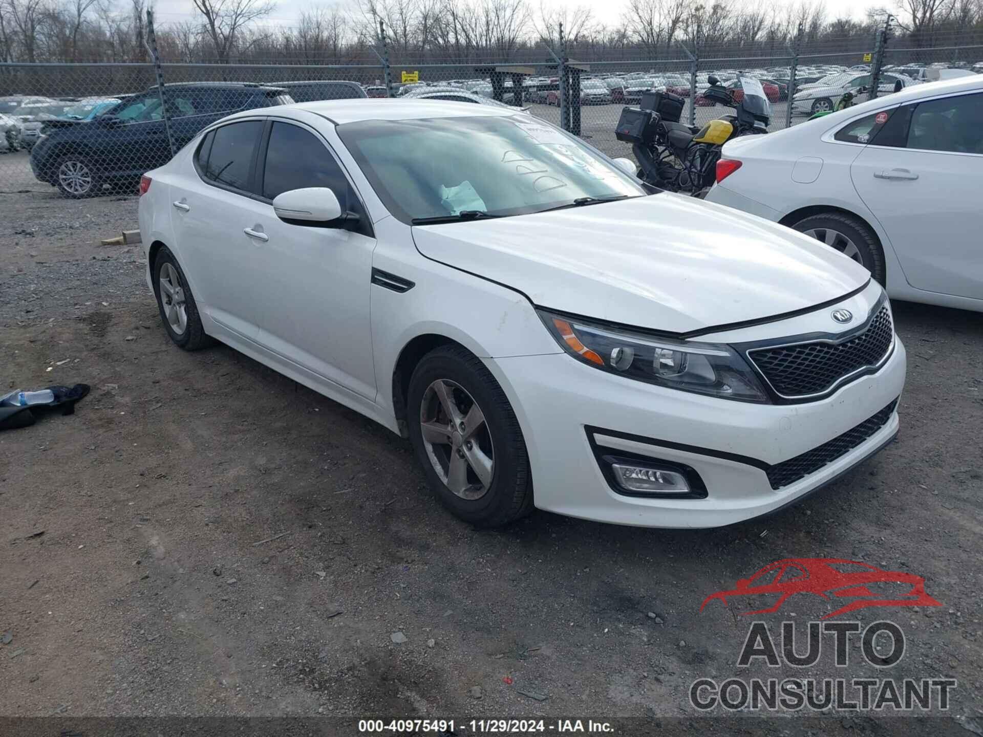 KIA OPTIMA 2015 - KNAGM4A75F5636461