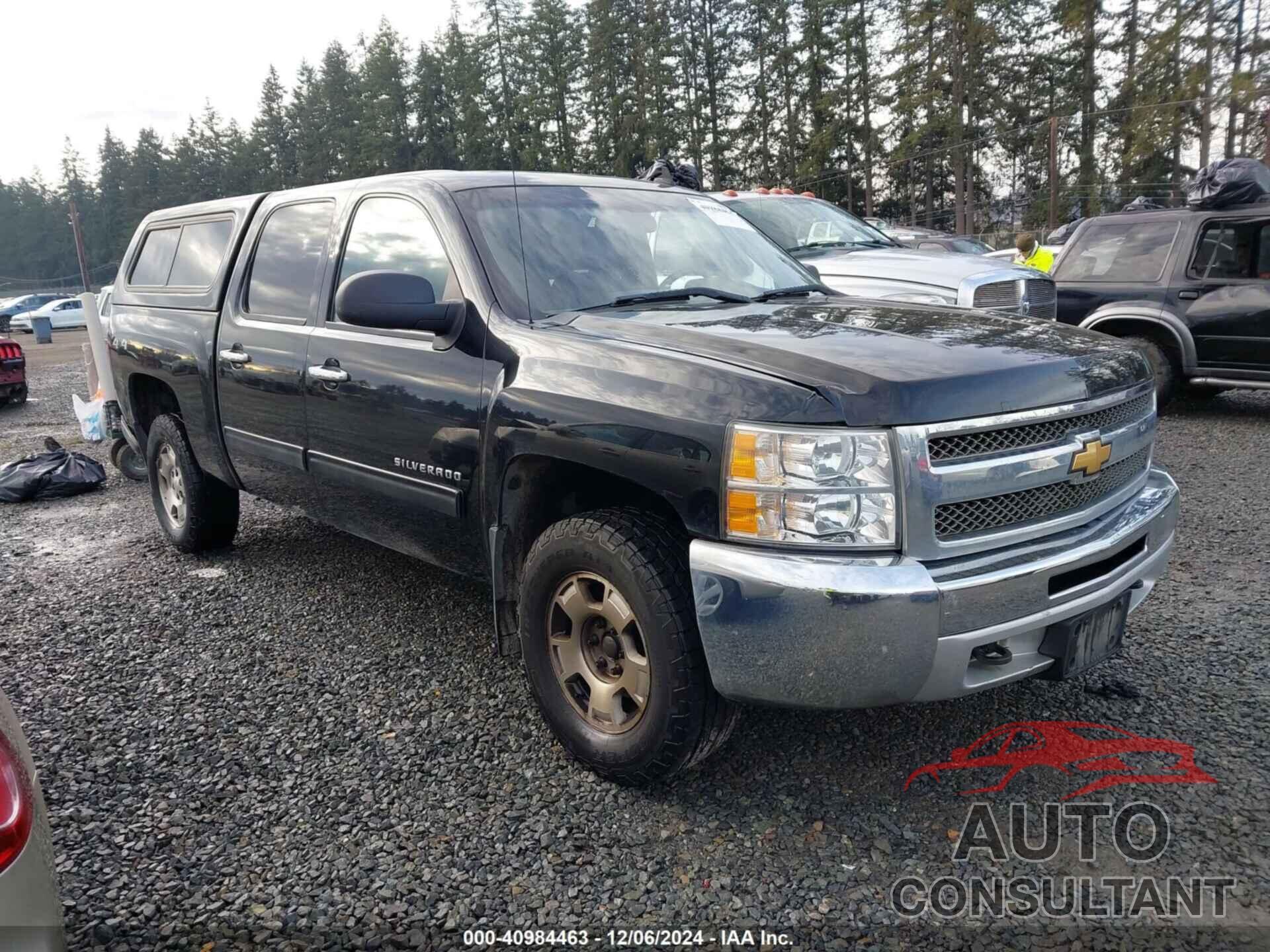 CHEVROLET SILVERADO 1500 2012 - 3GCPKSE72CG170760