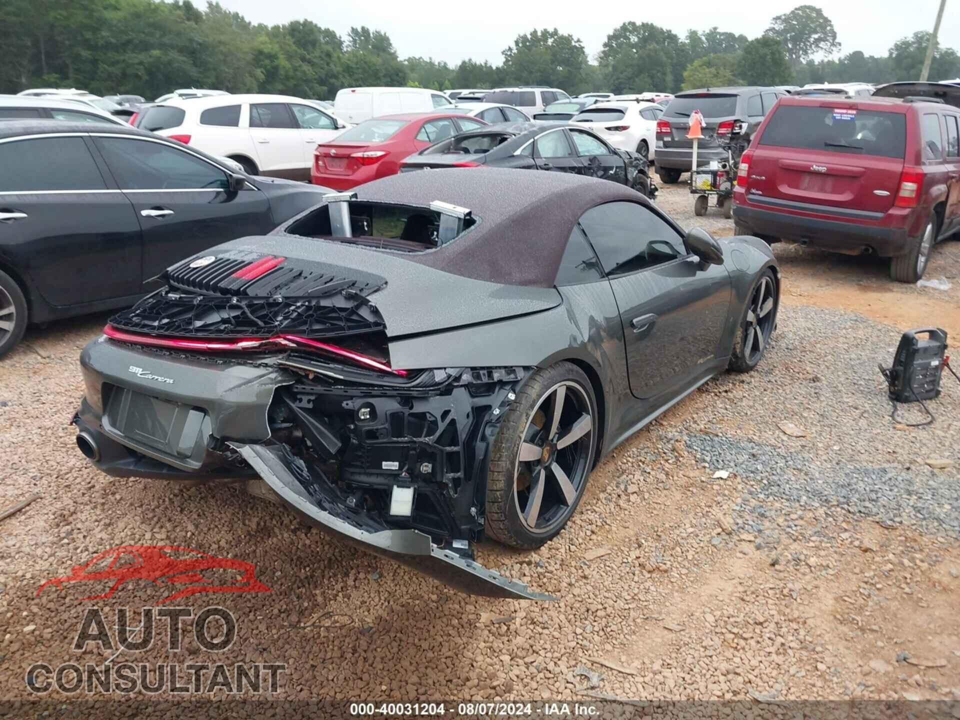 PORSCHE 911 2023 - WP0CA2A95PS238377
