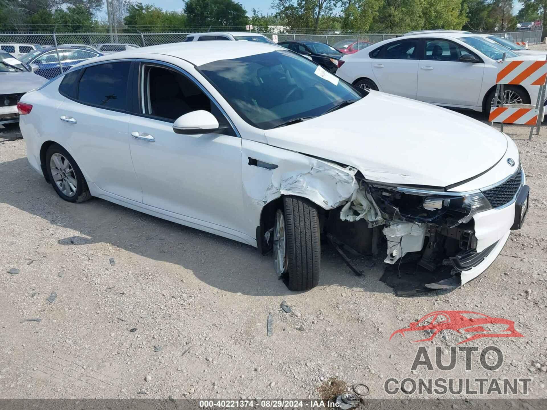KIA OPTIMA 2016 - KNAGT4L35G5106909