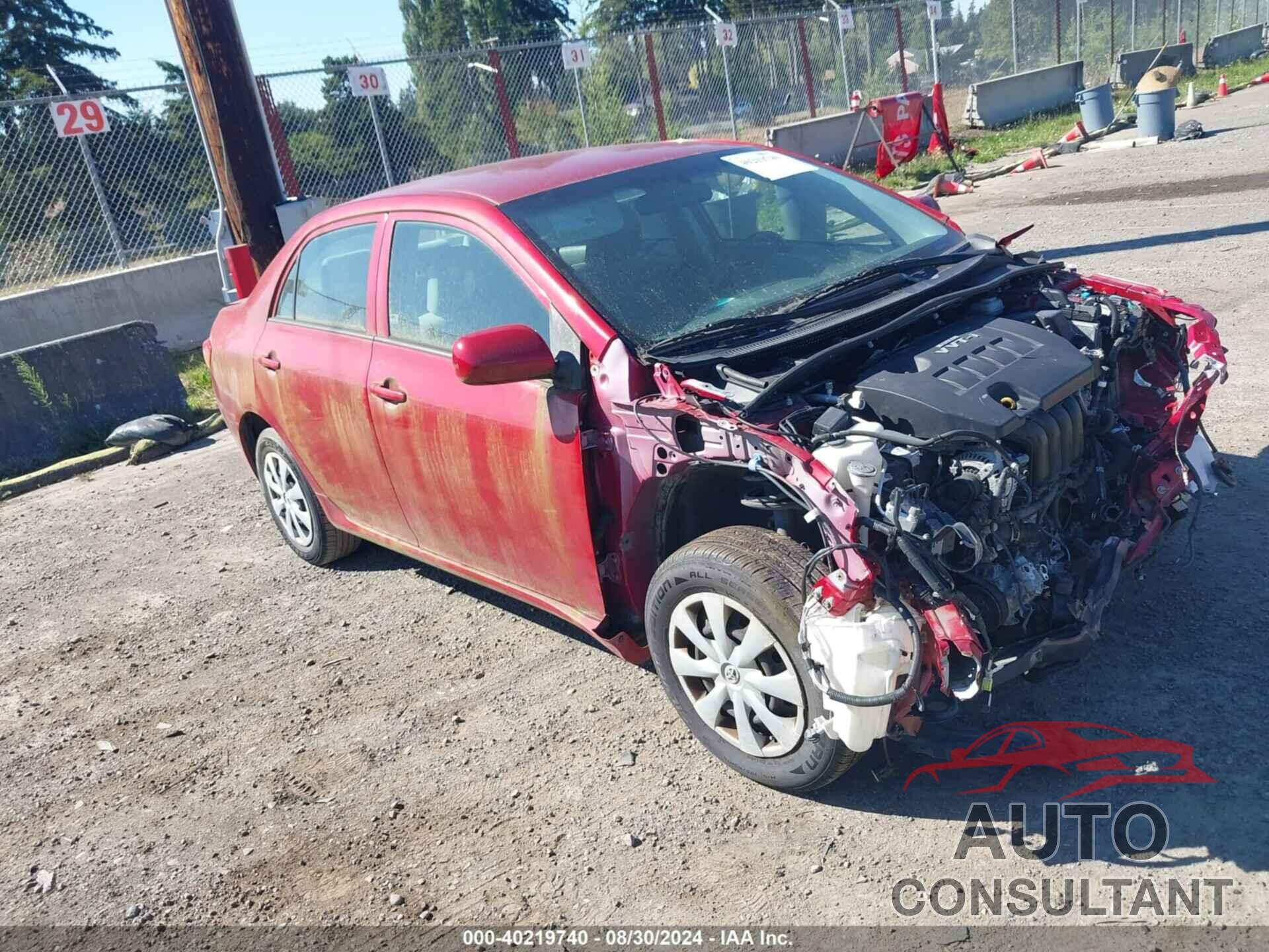 TOYOTA COROLLA 2009 - JTDBL40E499090684