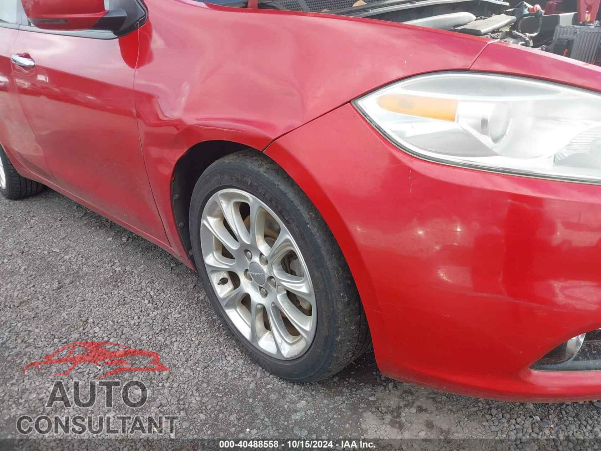 DODGE DART 2013 - 1C3CDFCA4DD124669