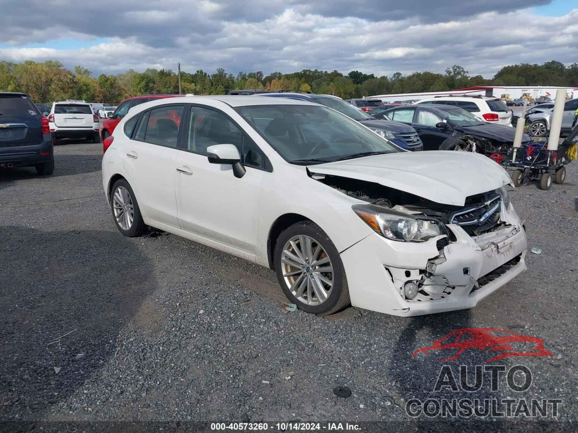 SUBARU IMPREZA 2016 - JF1GPAK6XG8340372