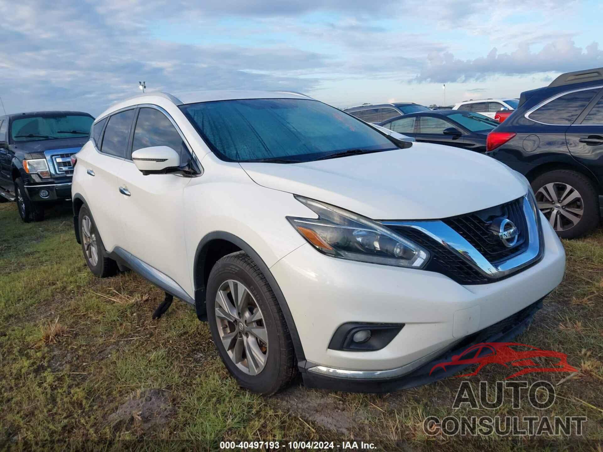 NISSAN MURANO 2018 - 5N1AZ2MG8JN178784