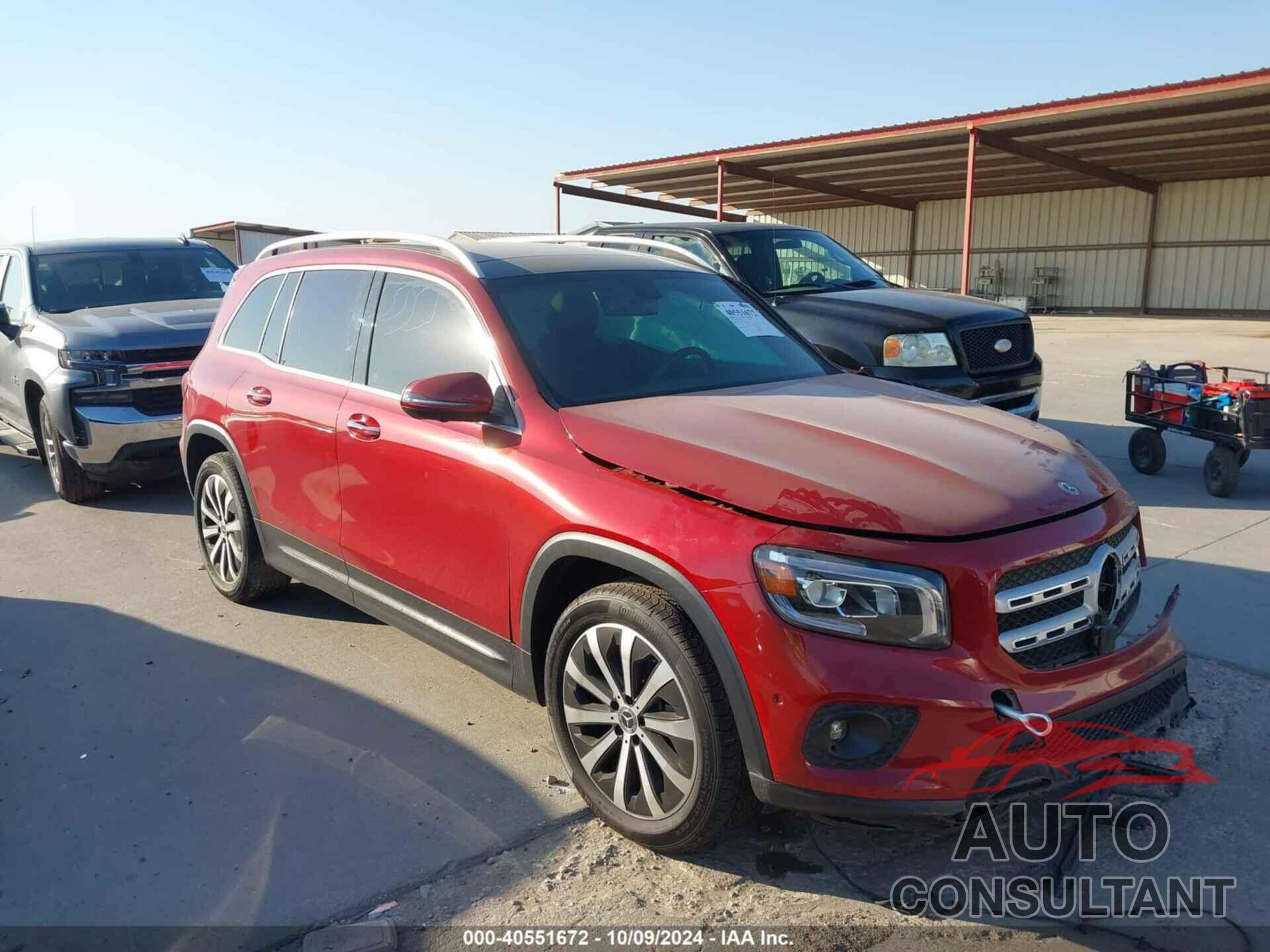 MERCEDES-BENZ GLB 2020 - W1N4M4GB4LW050527