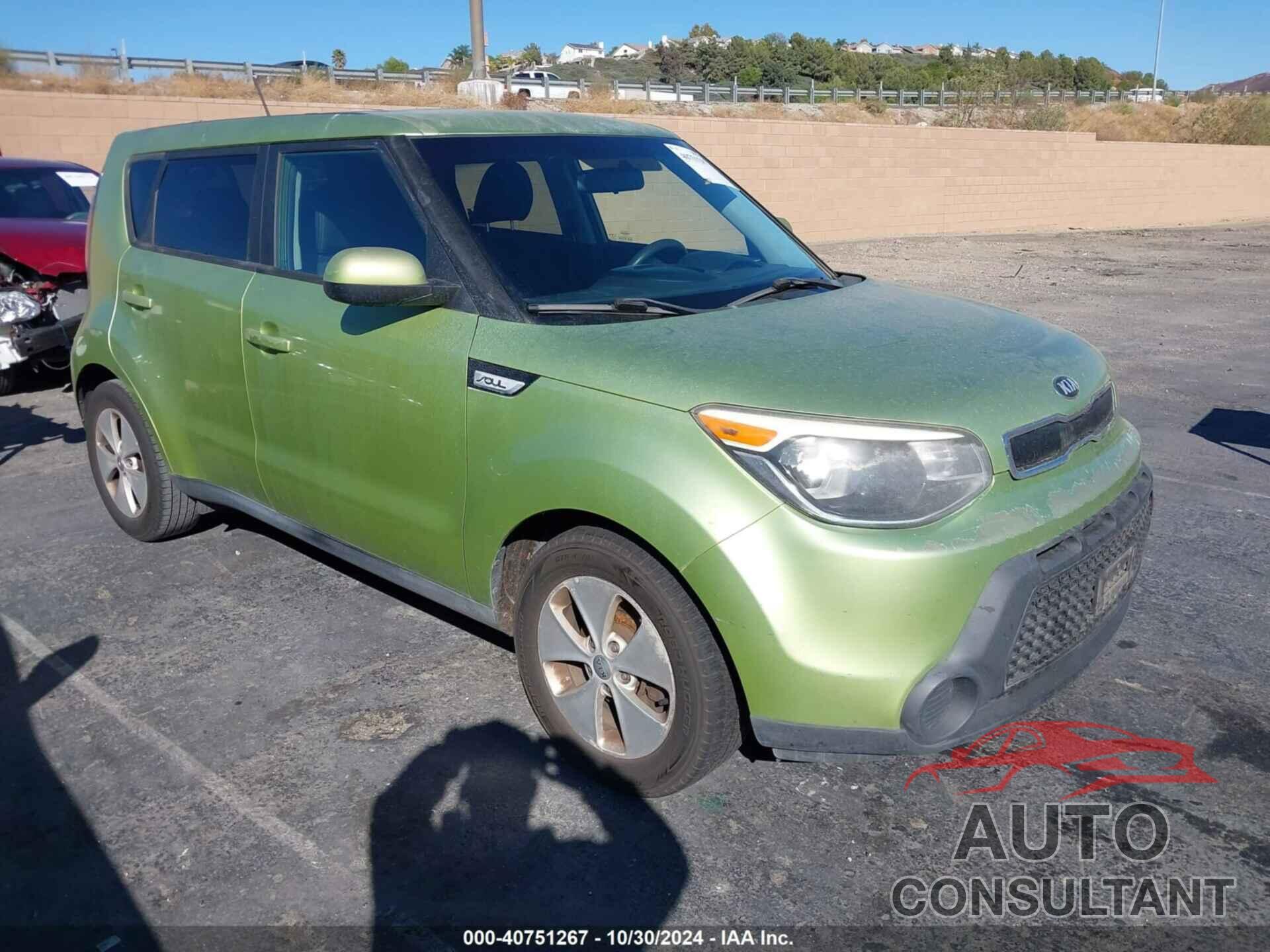 KIA SOUL 2015 - KNDJN2A29F7799715