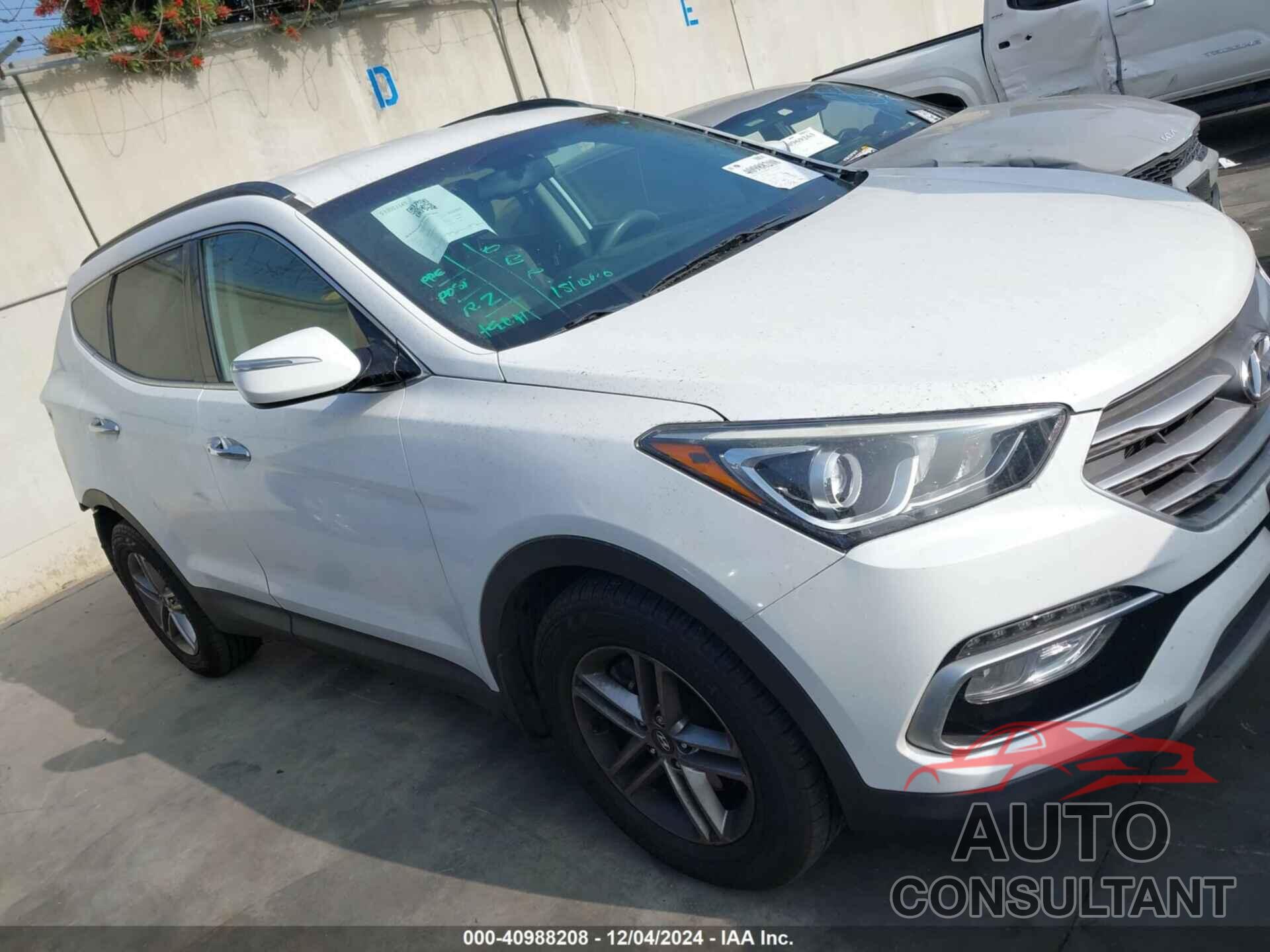 HYUNDAI SANTA FE SPORT 2018 - 5NMZU3LB7JH088282