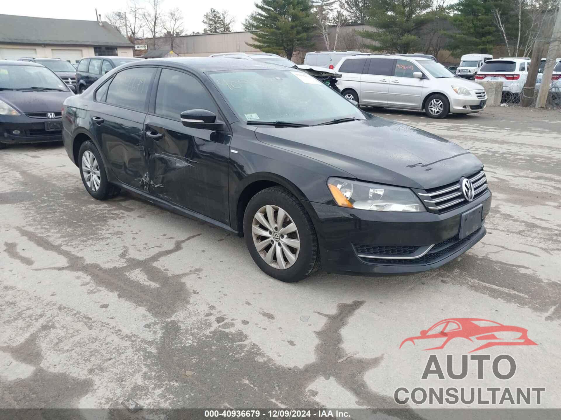 VOLKSWAGEN PASSAT 2014 - 1VWAP7A31EC008340