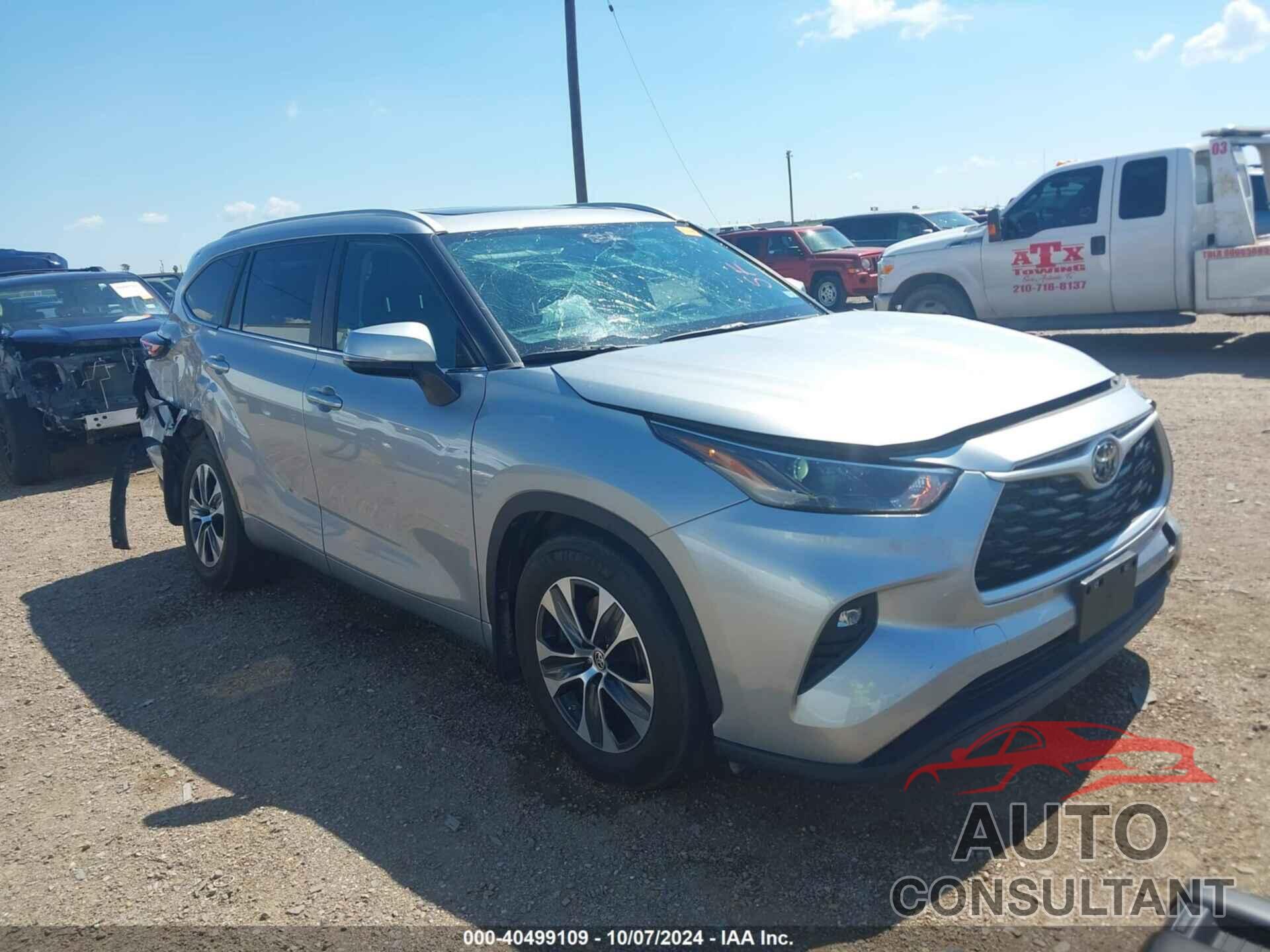 TOYOTA HIGHLANDER 2023 - 5TDKDRAH5PS025750