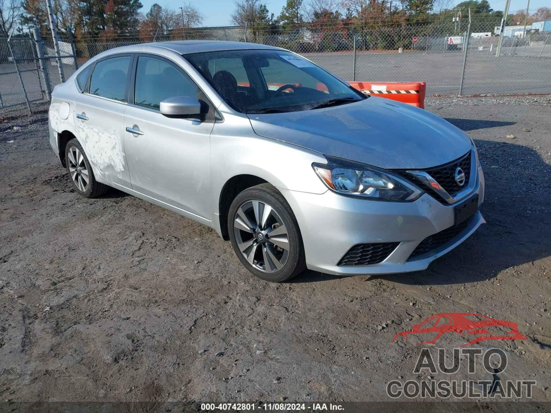 NISSAN SENTRA 2019 - 3N1AB7AP2KY323013