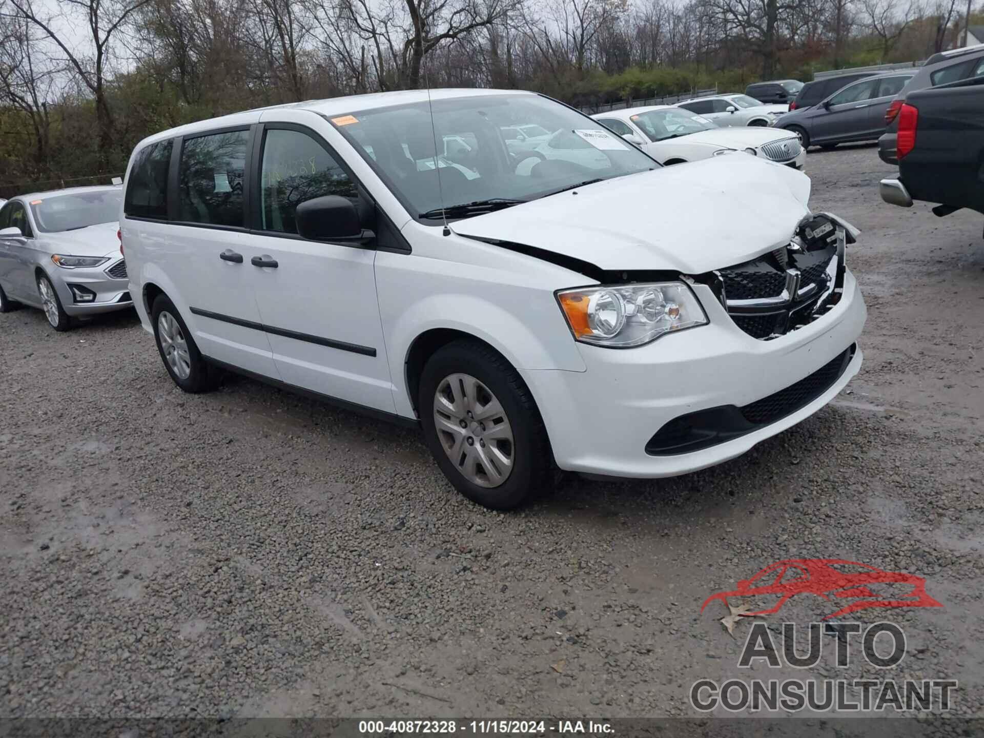 DODGE GRAND CARAVAN 2016 - 2C4RDGBG5GR348438