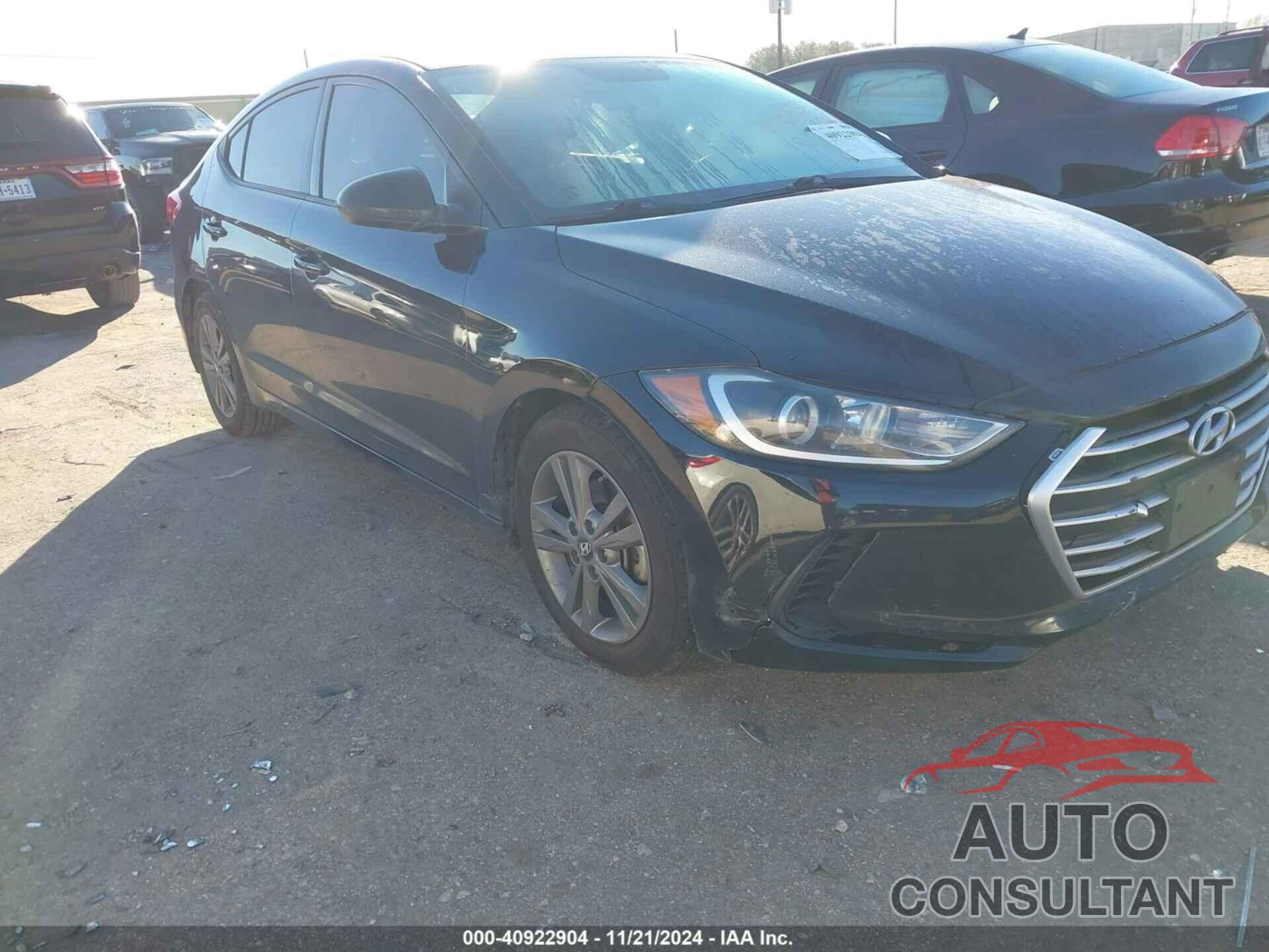 HYUNDAI ELANTRA 2018 - 5NPD84LF2JH229852