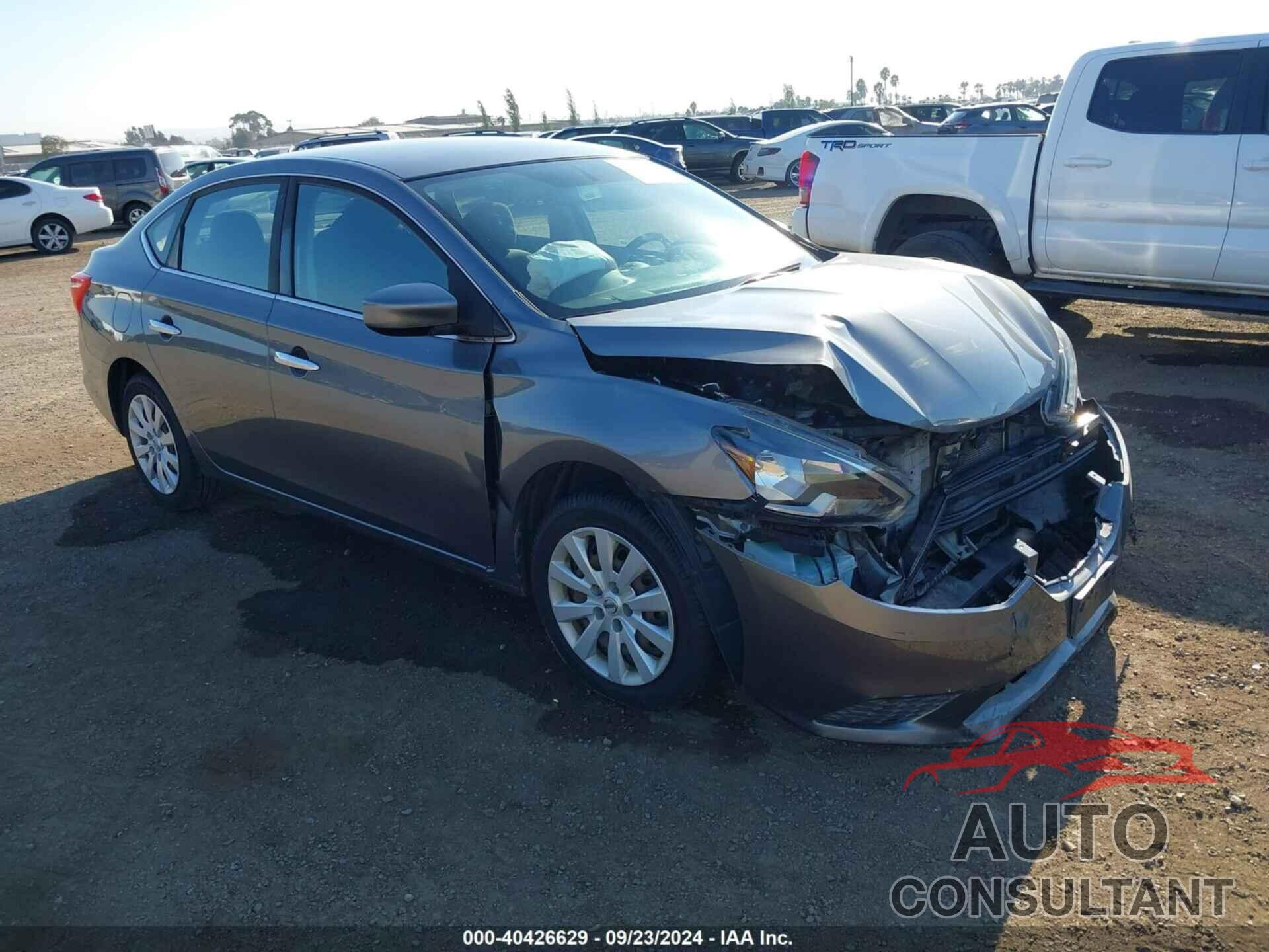 NISSAN SENTRA 2017 - 3N1AB7AP0HY252080