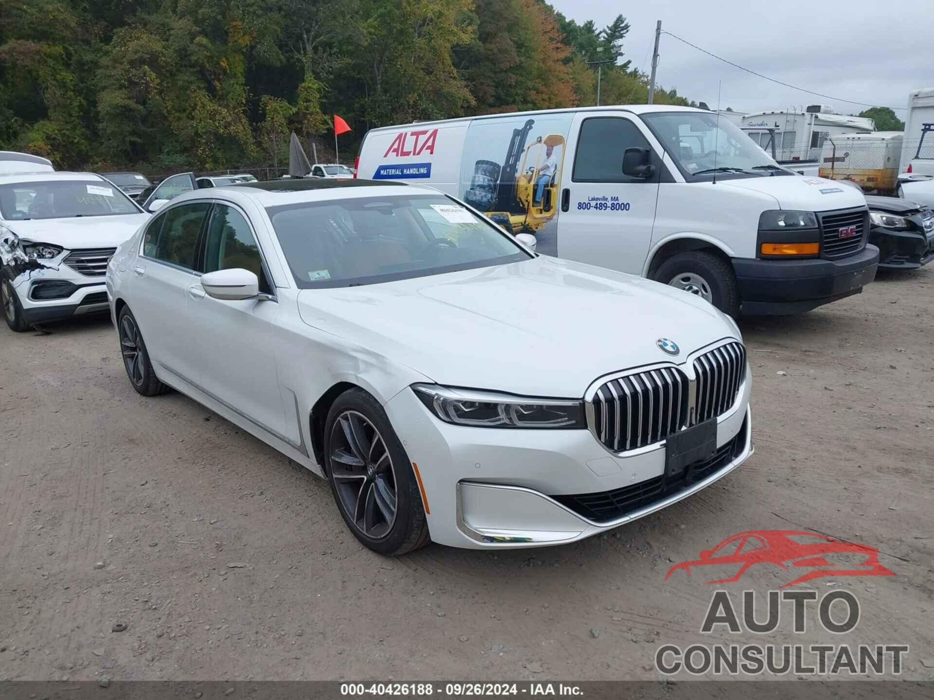 BMW 750 2022 - WBA7U2C0XNCJ29134