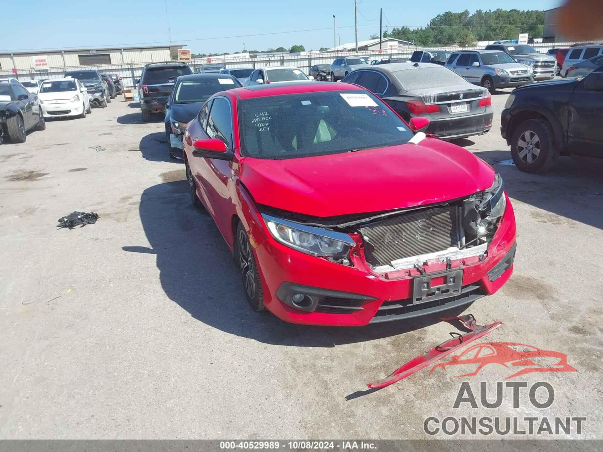 HONDA CIVIC 2017 - 2HGFC3B72HH355855