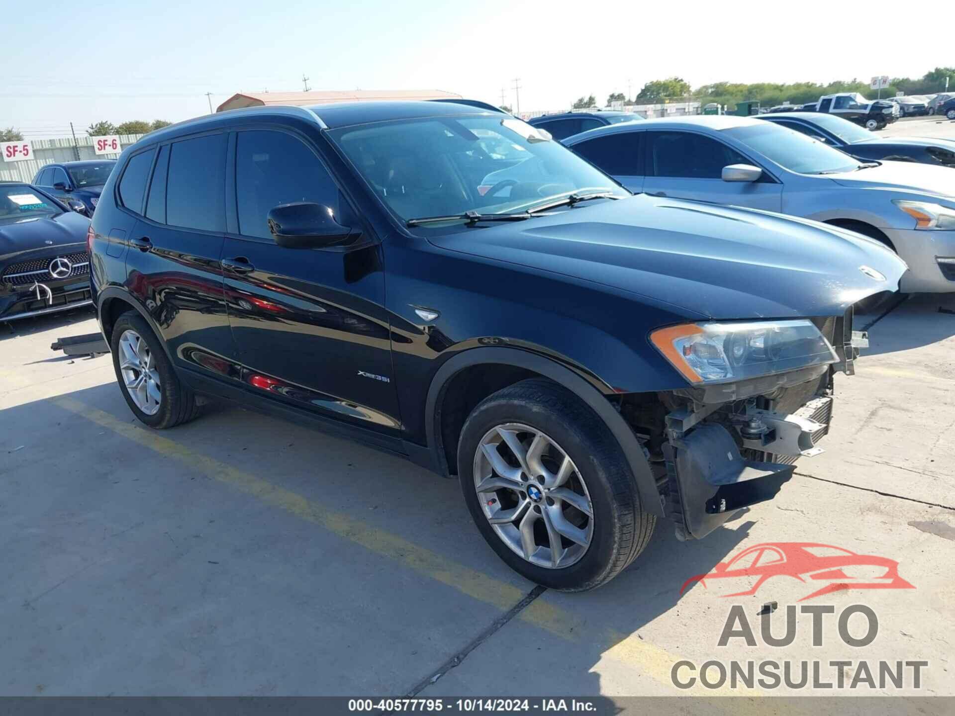 BMW X3 2013 - 5UXWX7C5XDL978840