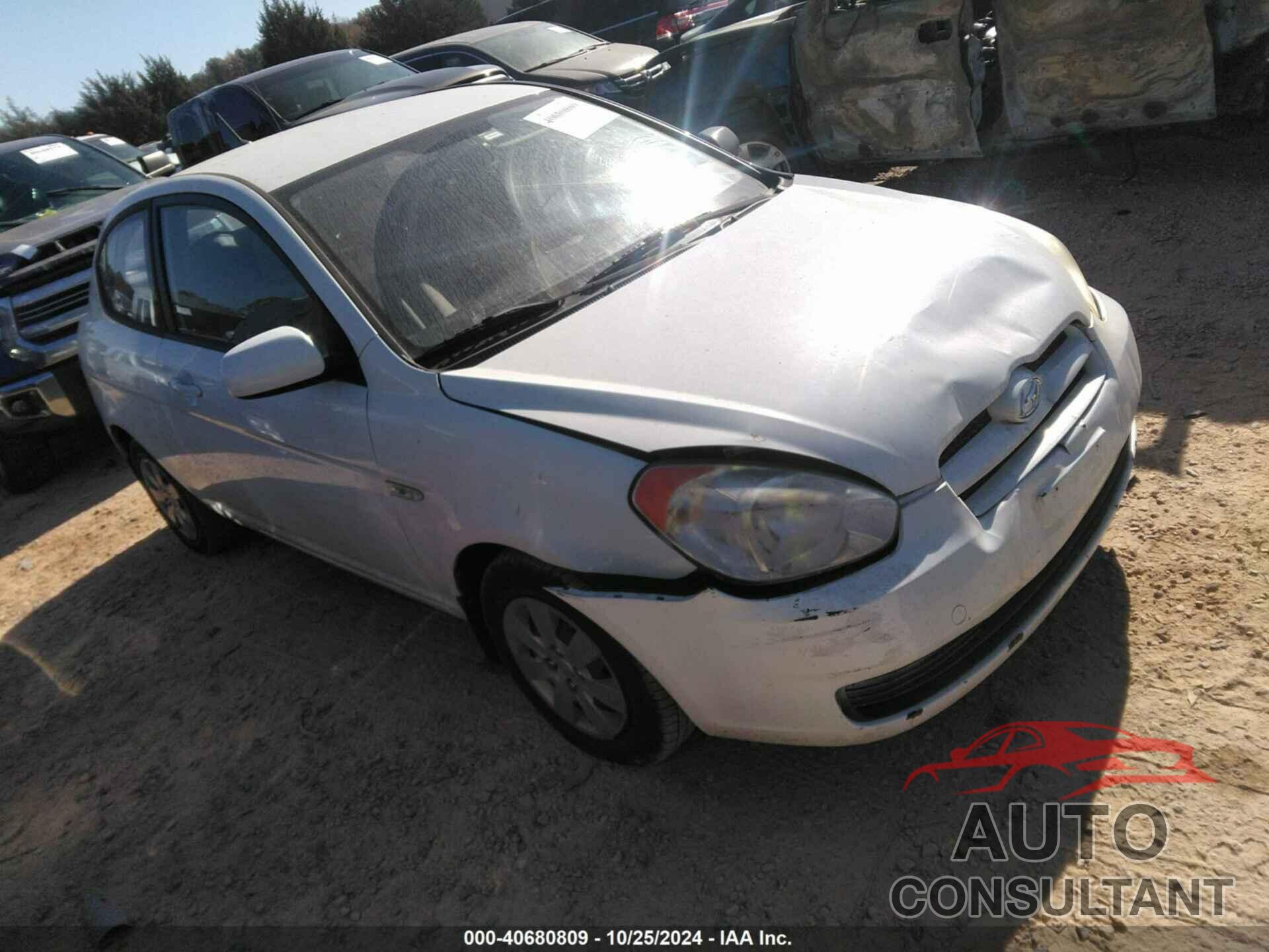 HYUNDAI ACCENT 2010 - KMHCM3AC0AU149610