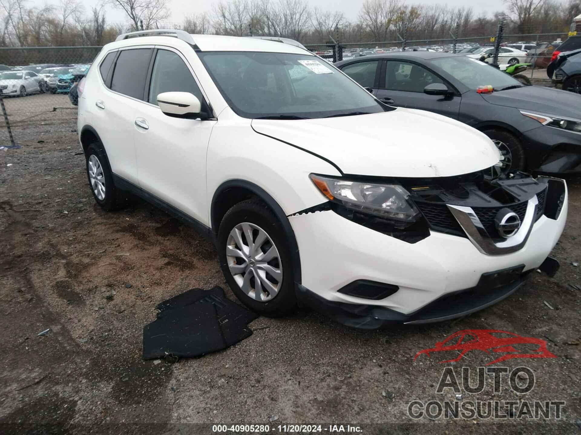 NISSAN ROGUE 2016 - 5N1AT2MV4GC847346