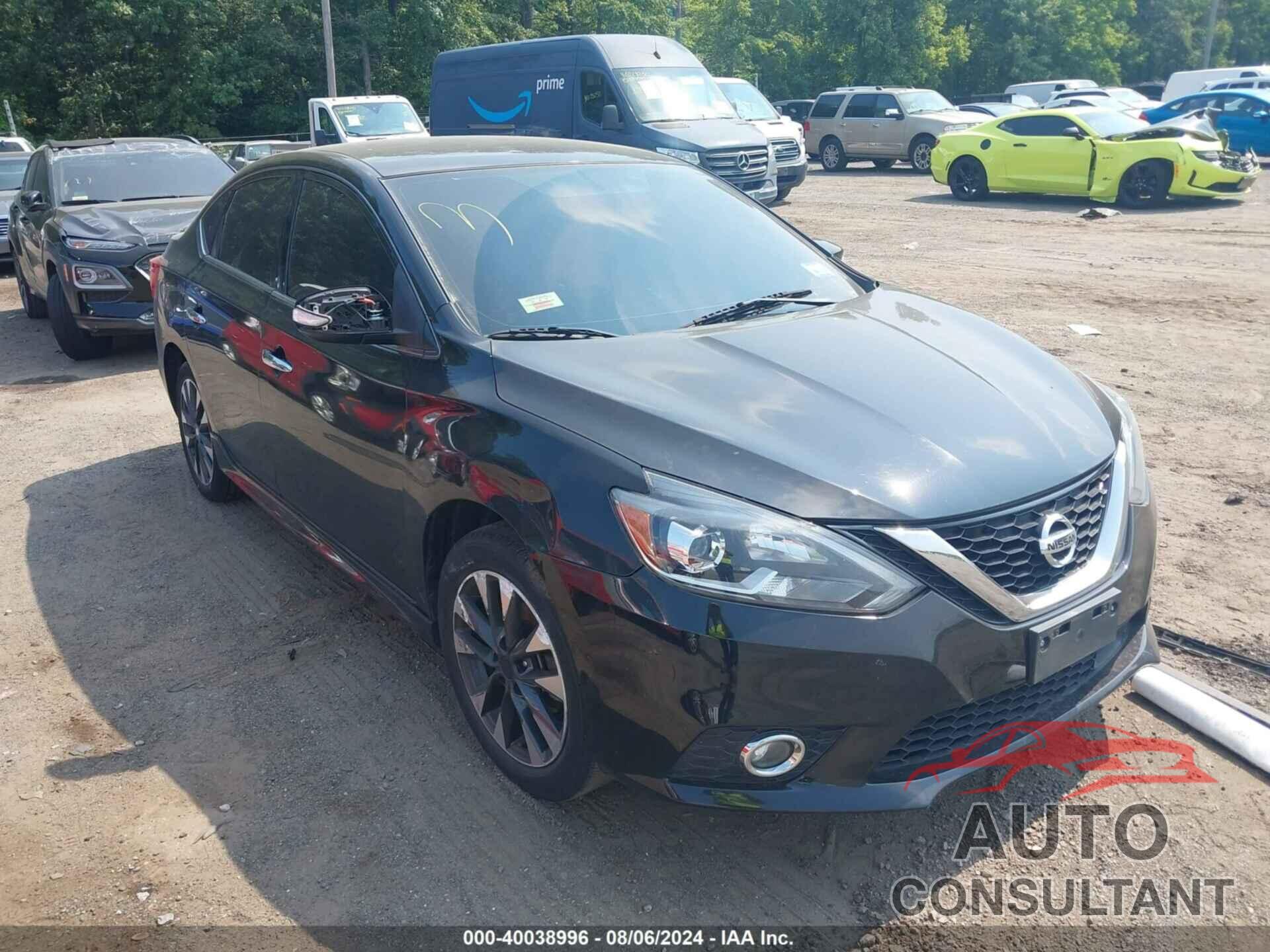 NISSAN SENTRA 2019 - 3N1AB7AP3KY341830