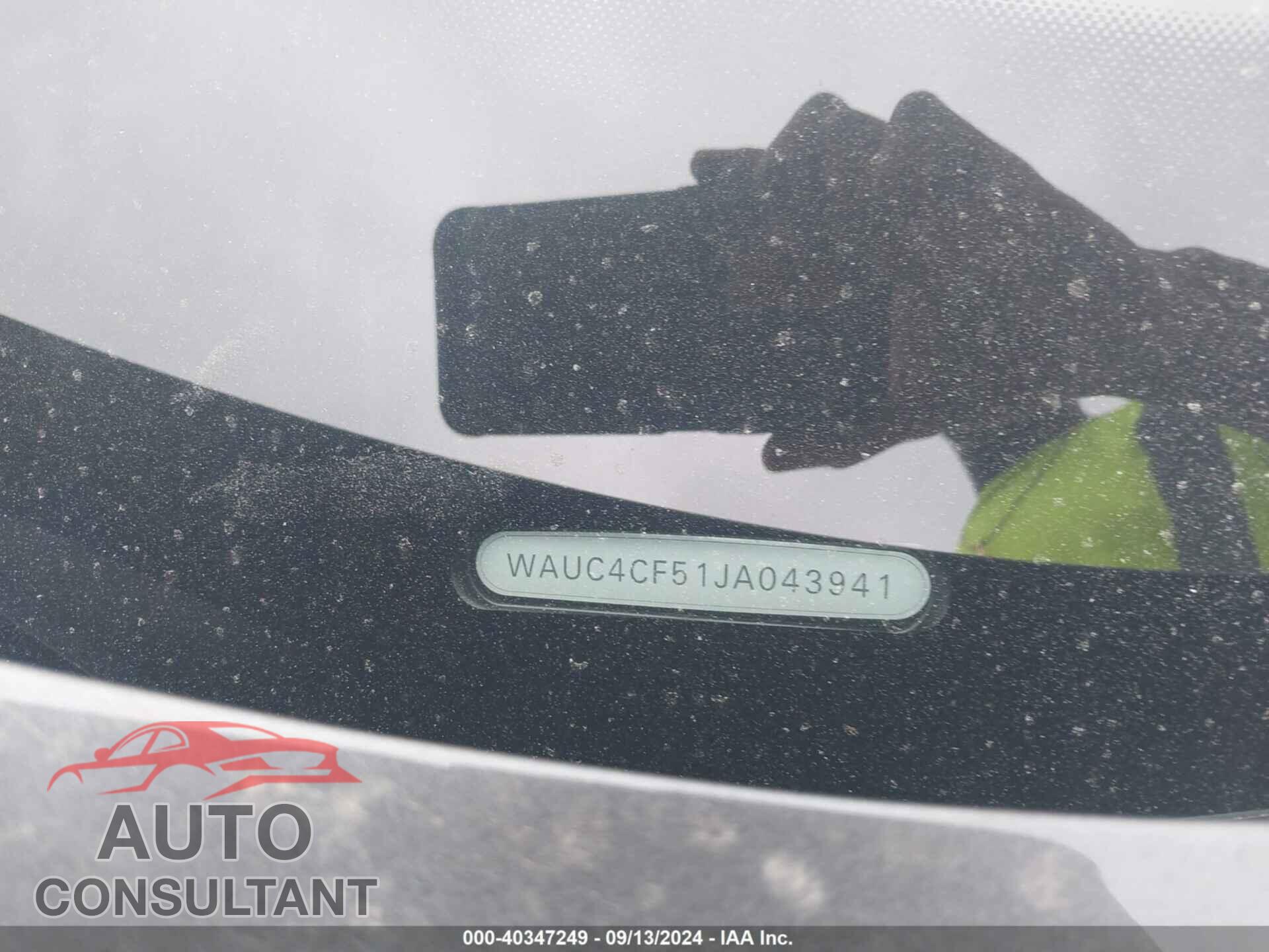AUDI S5 2018 - WAUC4CF51JA043941