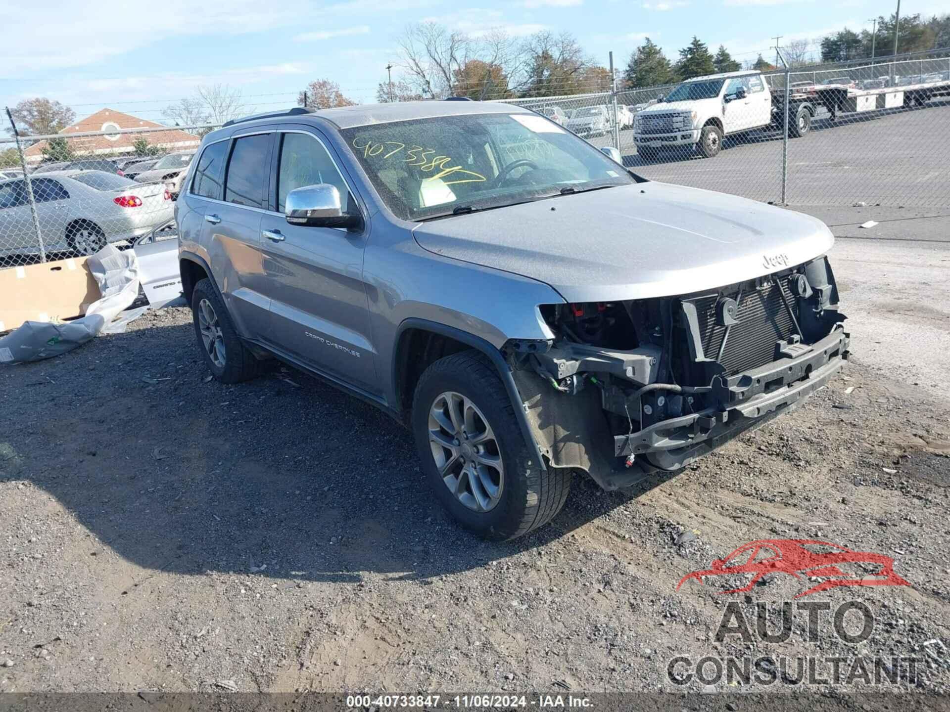 JEEP GRAND CHEROKEE 2016 - 1C4RJFBG3GC313392