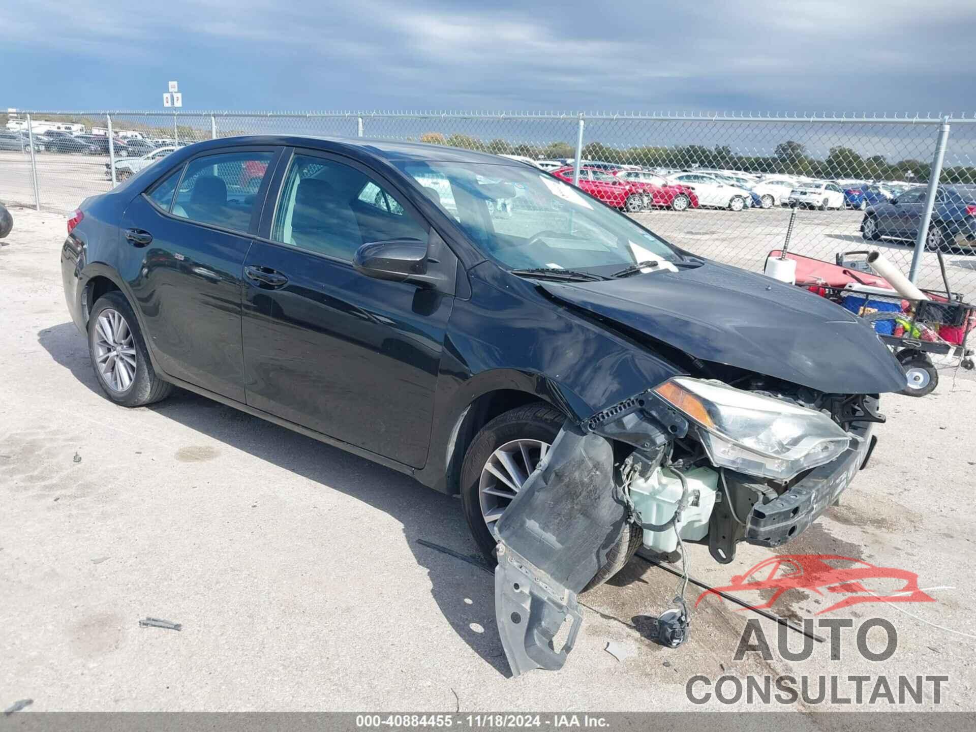 TOYOTA COROLLA 2014 - 5YFBURHE8EP167513