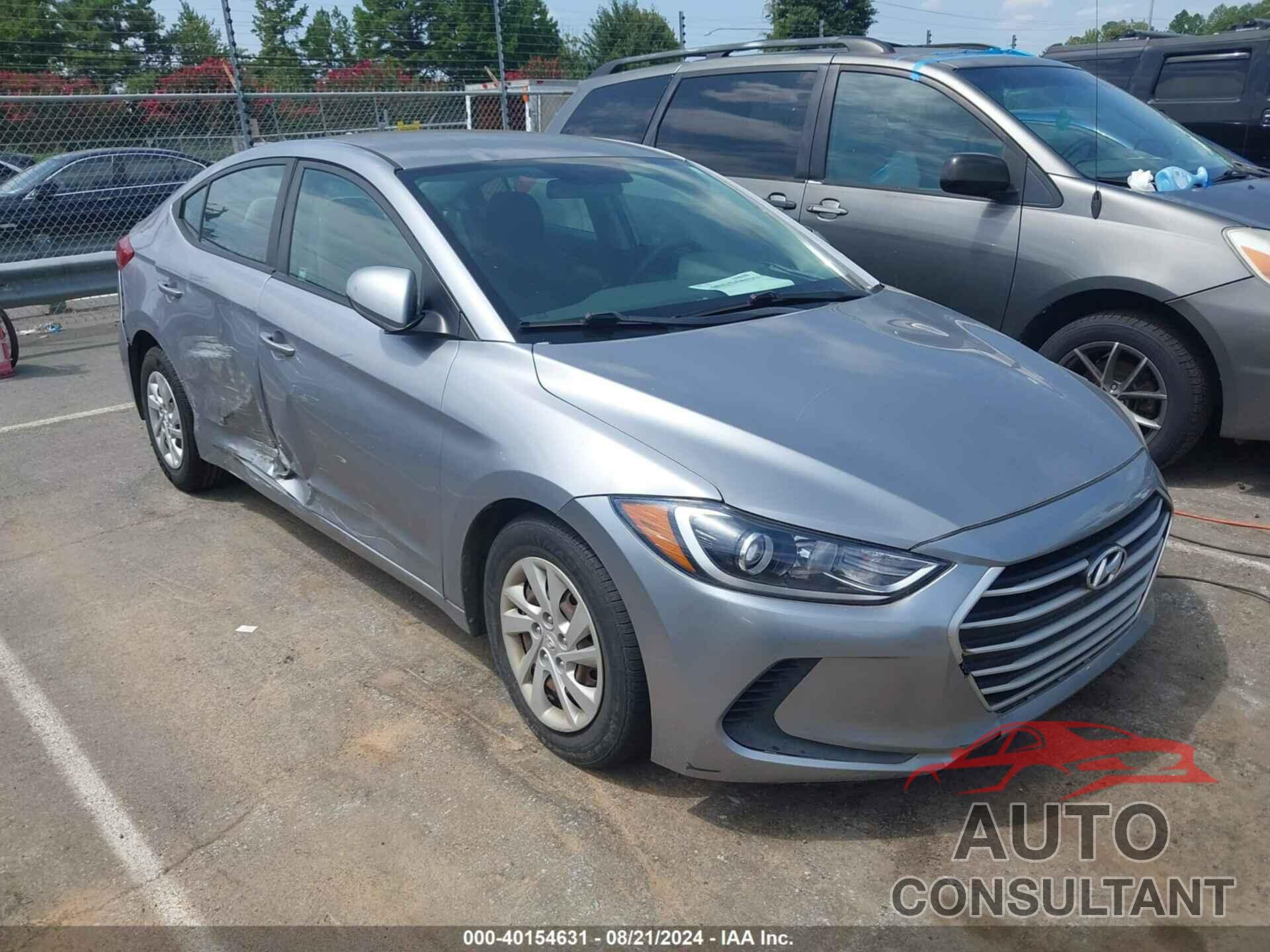 HYUNDAI ELANTRA 2017 - 5NPD74LF2HH152607