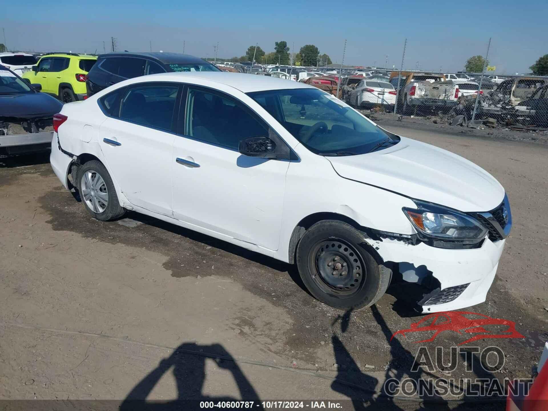 NISSAN SENTRA 2019 - 3N1AB7AP1KY359839