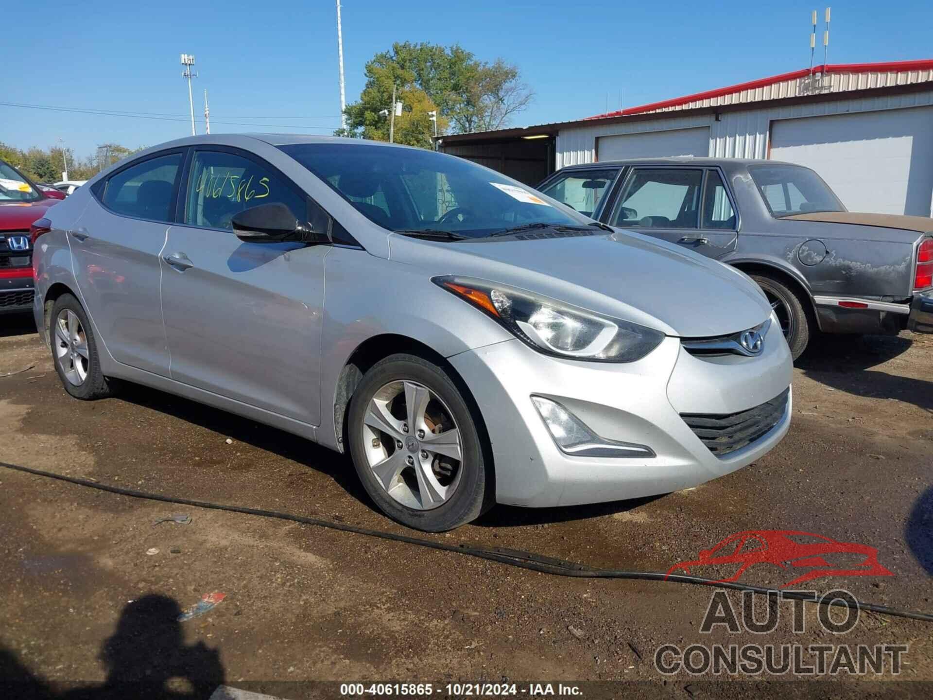 HYUNDAI ELANTRA 2016 - 5NPDH4AEXGH789170