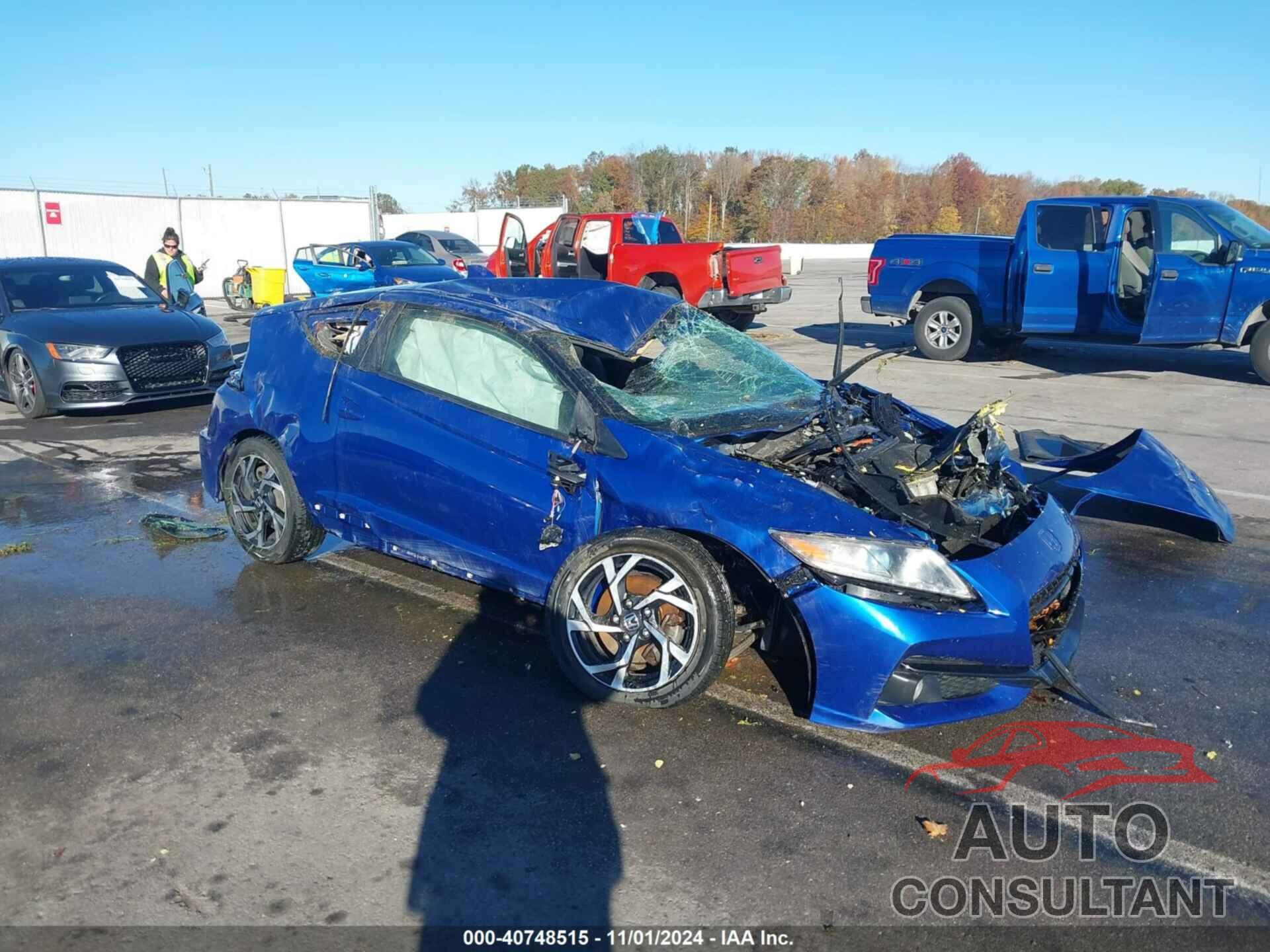 HONDA CR-Z 2016 - JHMZF1D64GS001739