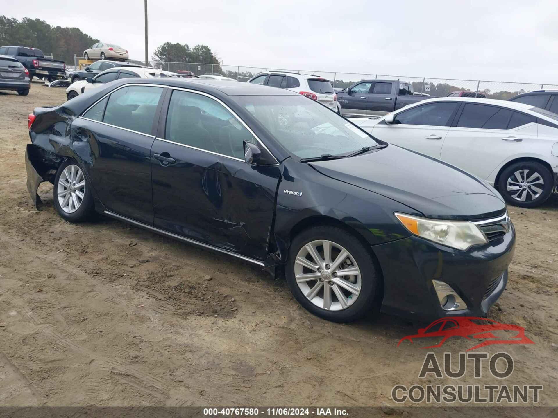 TOYOTA CAMRY HYBRID 2012 - 4T1BD1FK8CU014278