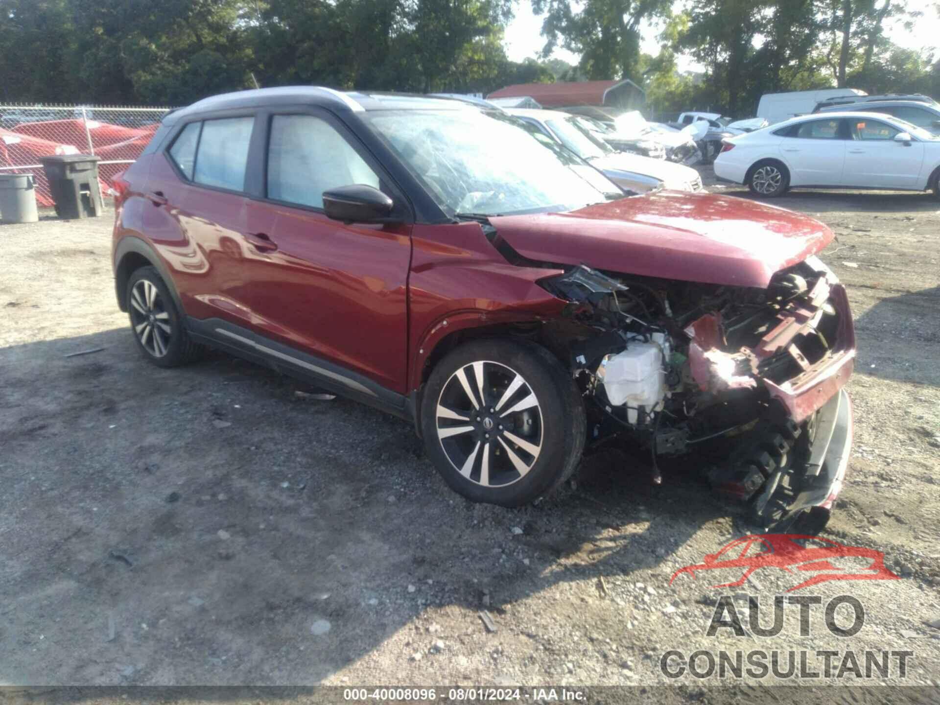 NISSAN KICKS 2019 - 3N1CP5CU7KL524789