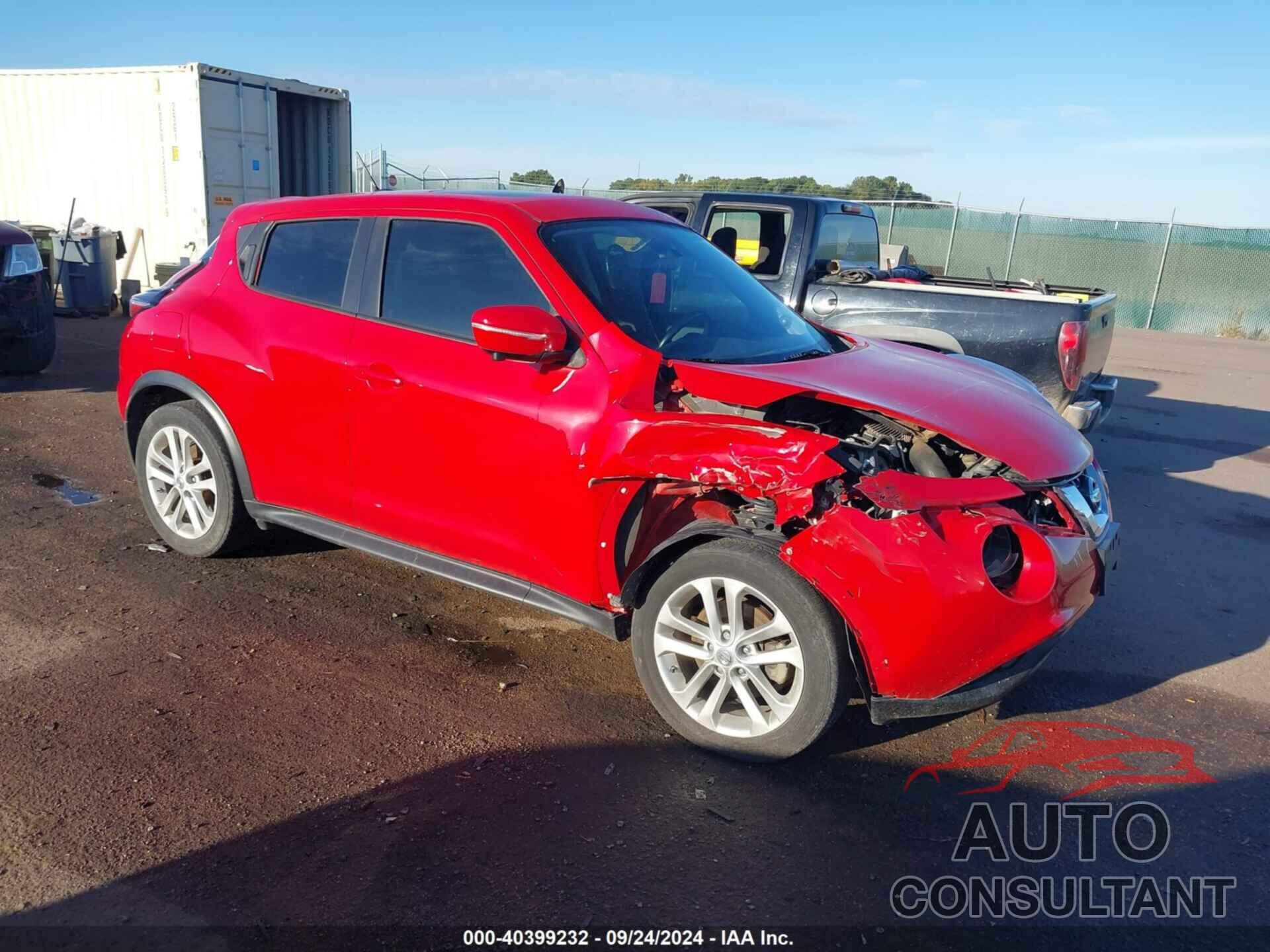 NISSAN JUKE 2015 - JN8AF5MVXFT564496