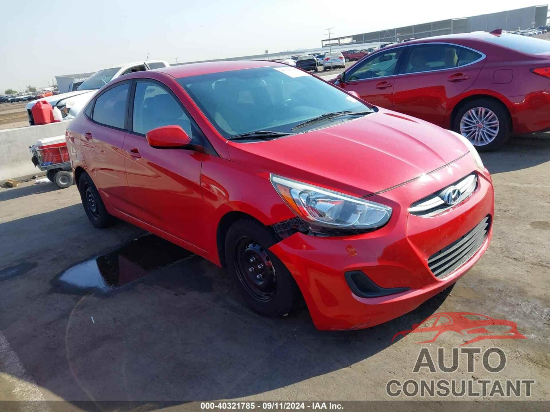 HYUNDAI ACCENT 2016 - KMHCT4AE7GU130426