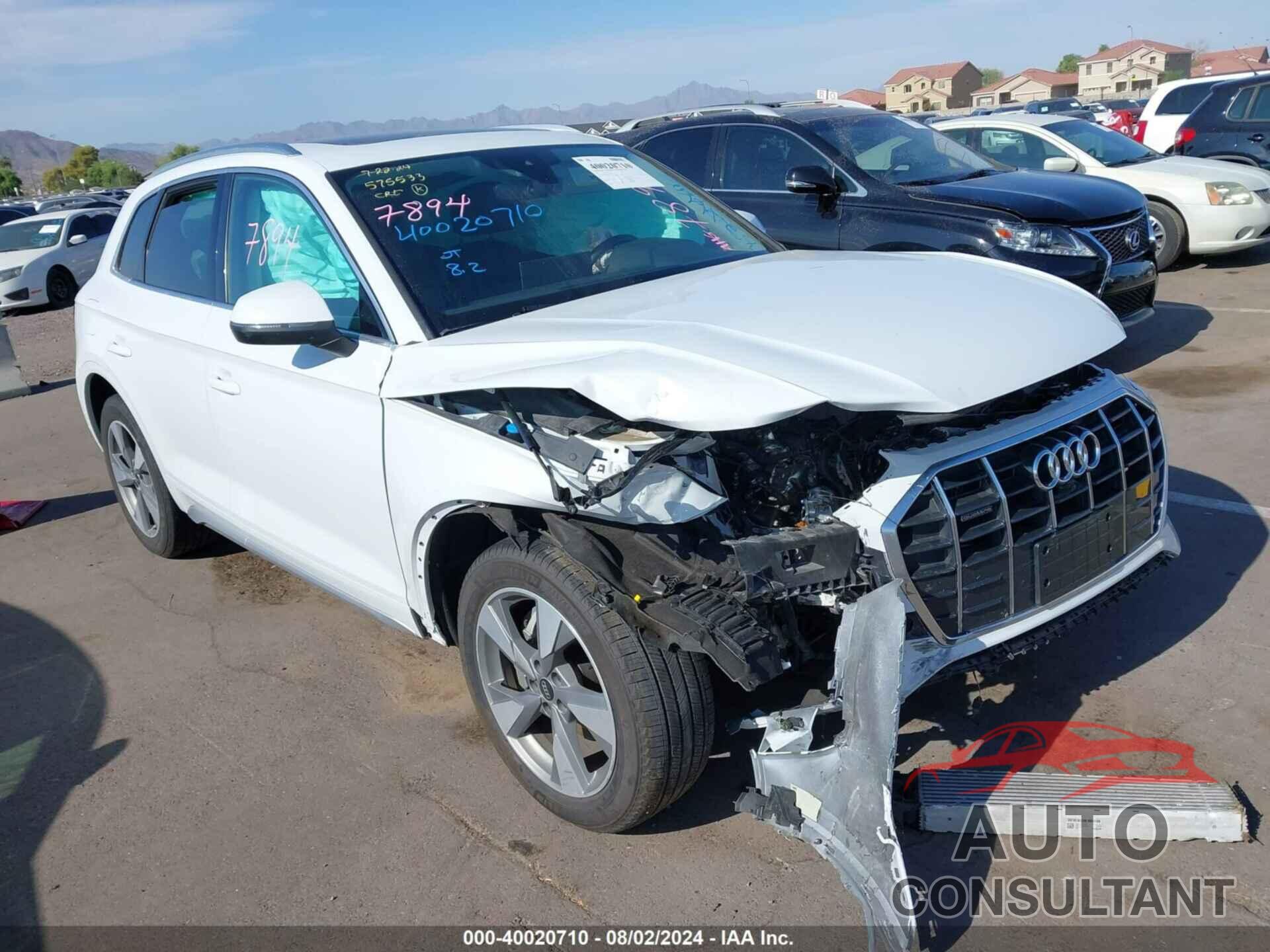 AUDI Q5 2022 - WA1BBAFY7N2132166