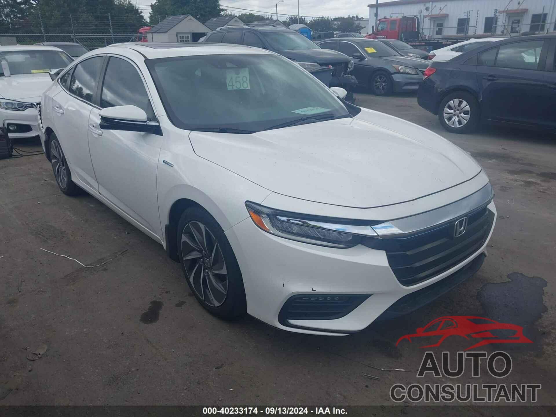 HONDA INSIGHT 2019 - 19XZE4F91KE007748