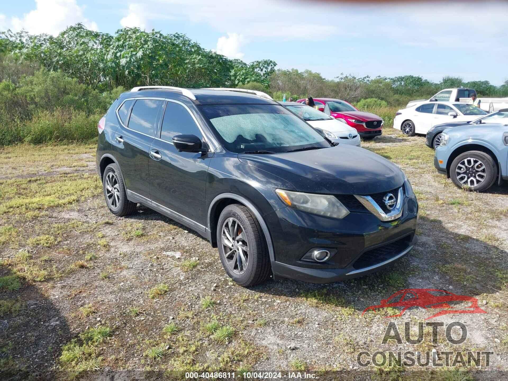 NISSAN ROGUE 2015 - 5N1AT2MT2FC822345