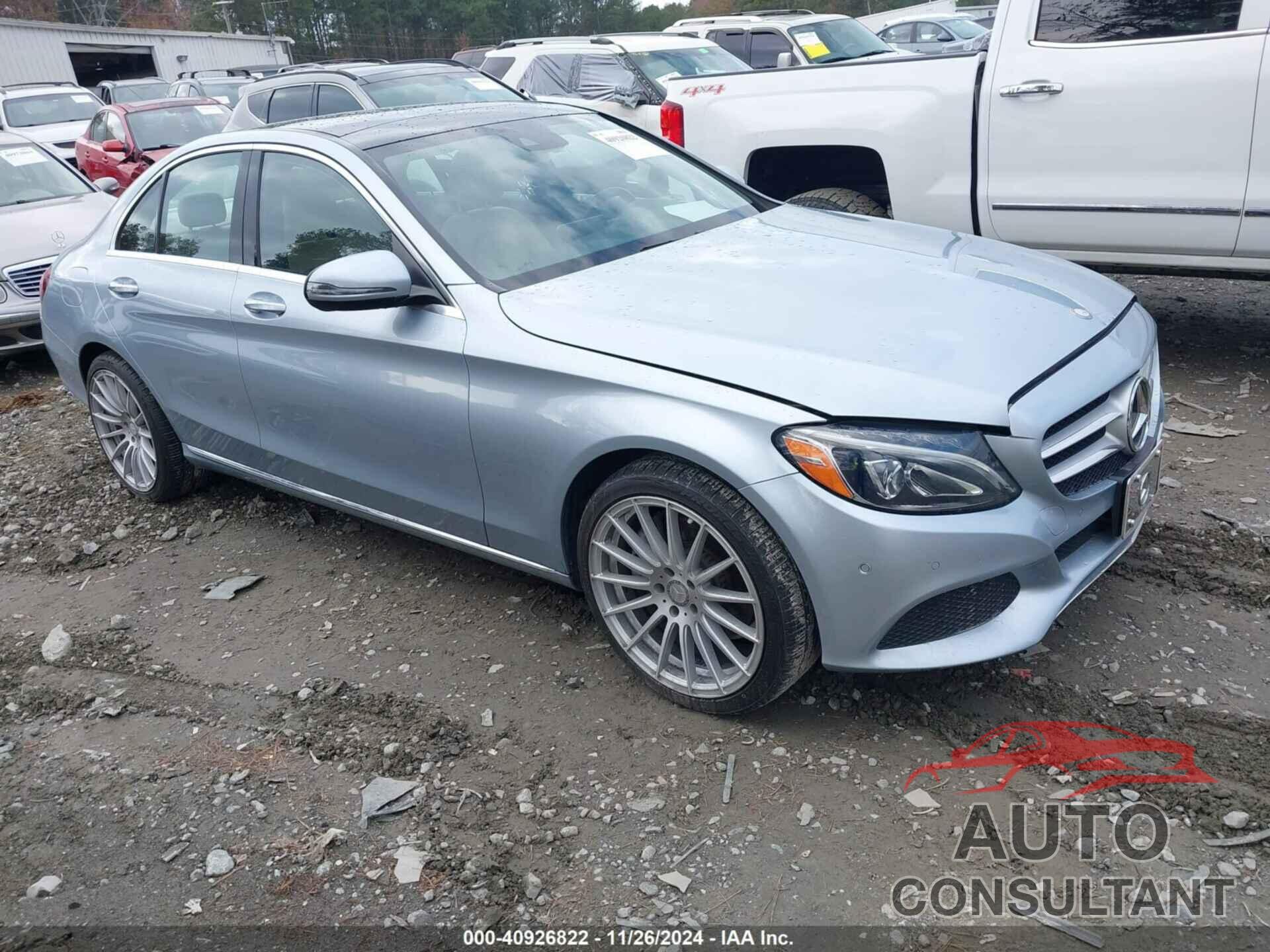 MERCEDES-BENZ C 300 2016 - 55SWF4KB5GU121163