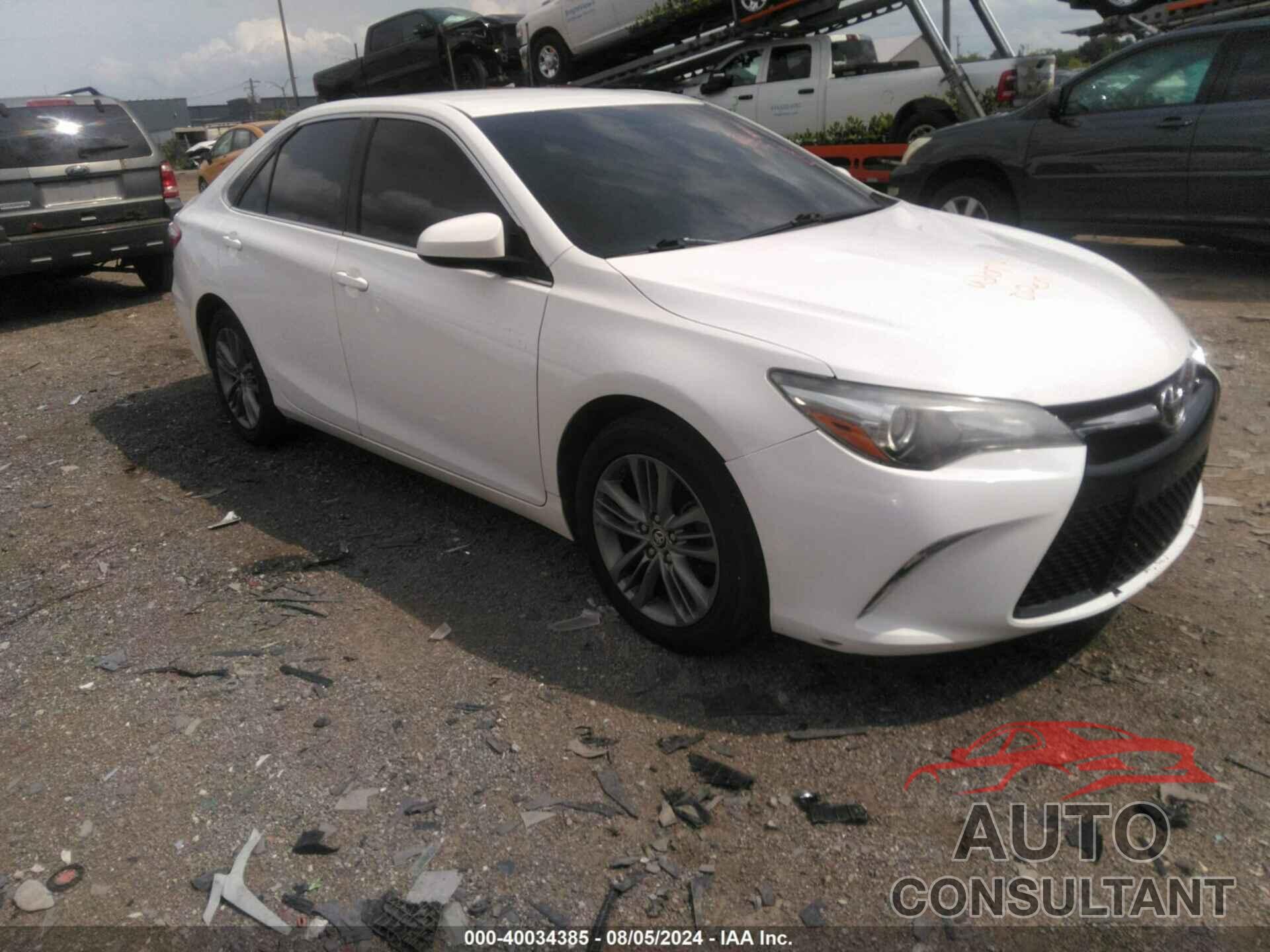 TOYOTA CAMRY 2016 - 4T1BF1FK0GU500180