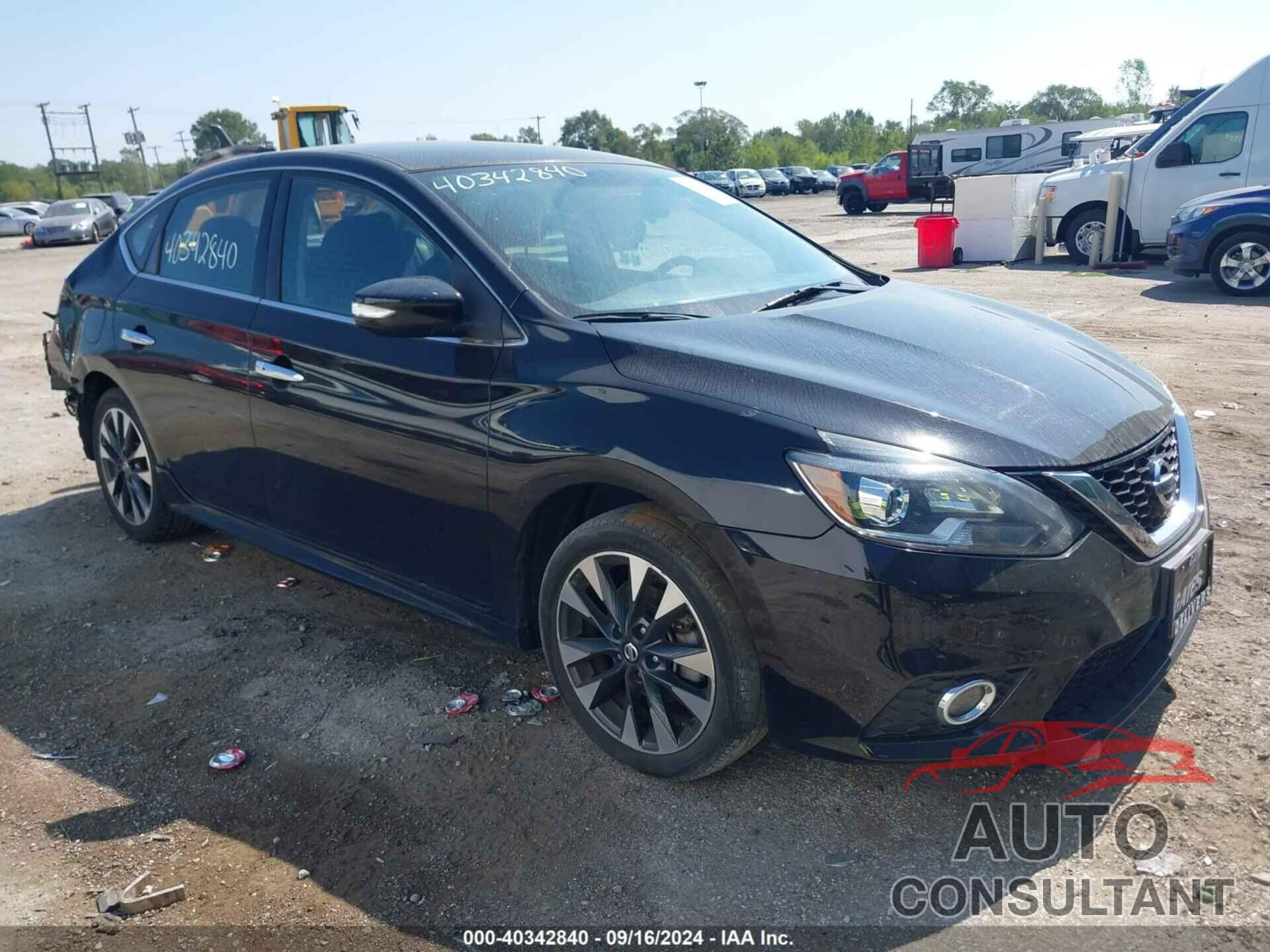 NISSAN SENTRA 2019 - 3N1AB7AP0KY345138