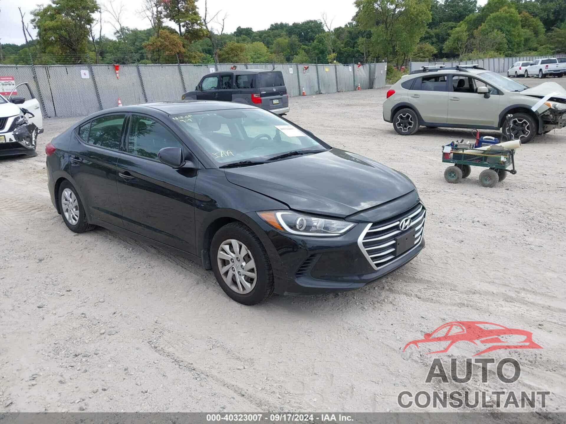 HYUNDAI ELANTRA 2018 - 5NPD74LF6JH354579